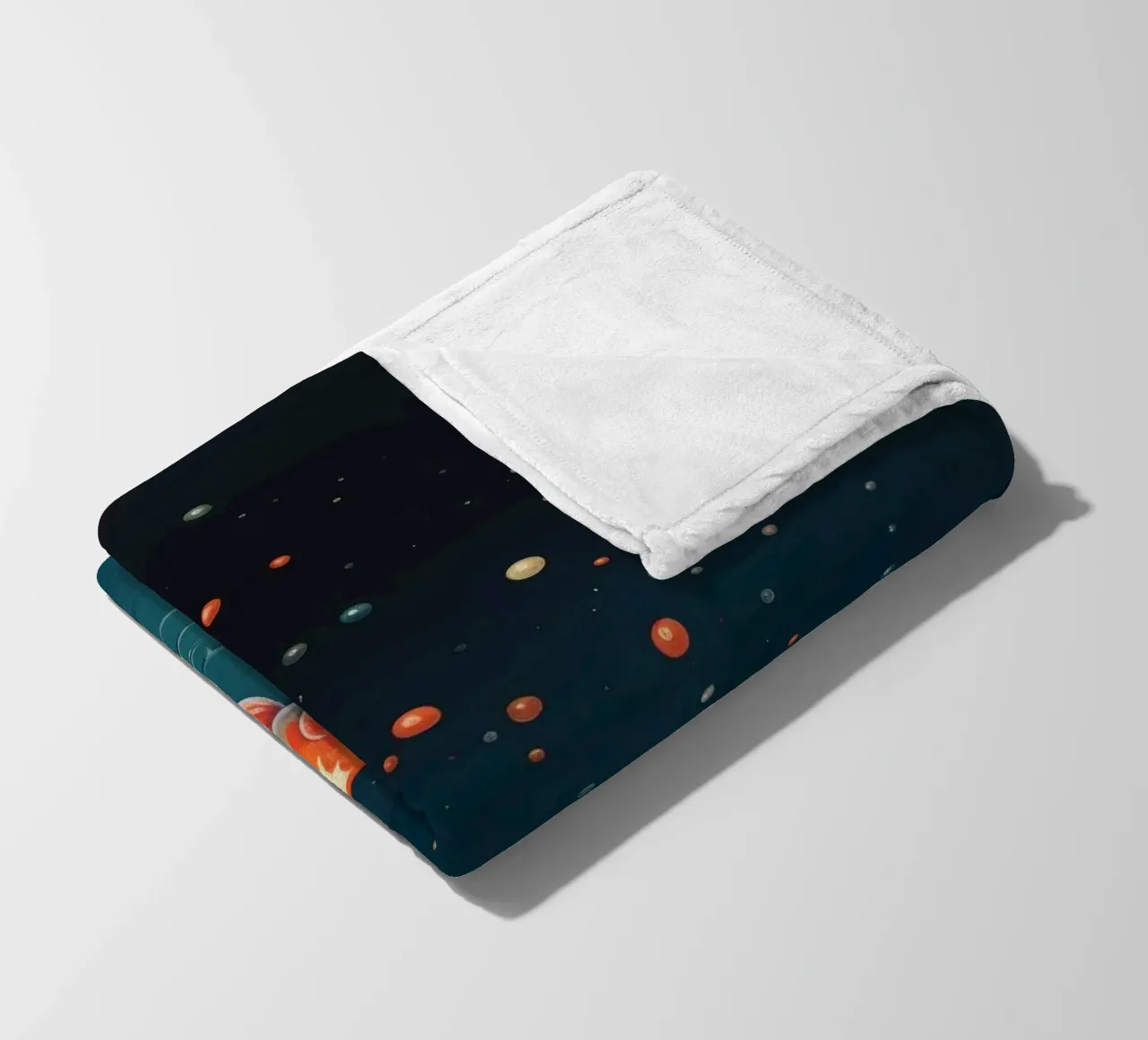 Koi minime 4 coperta in pile da Minimal Animal Art