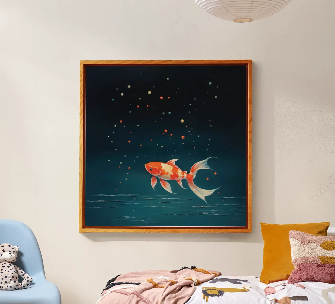 Minimal Koi plexiglas de Minimal Animal Art