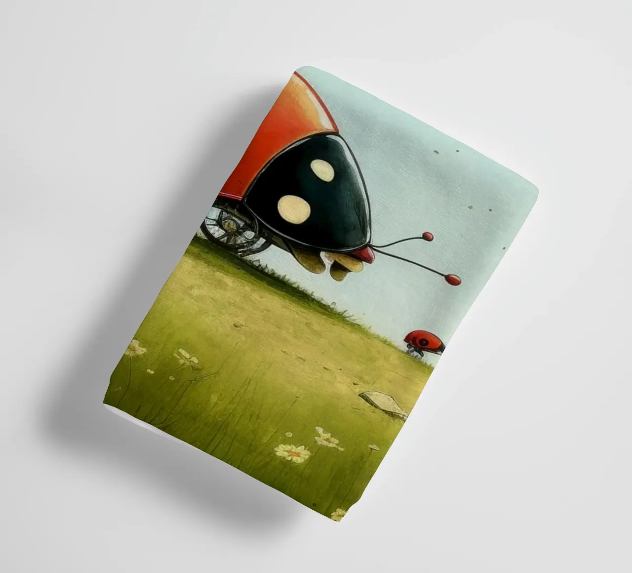 Coccinella minimale 2 asciugamano da bagno da Minimal Animal Art