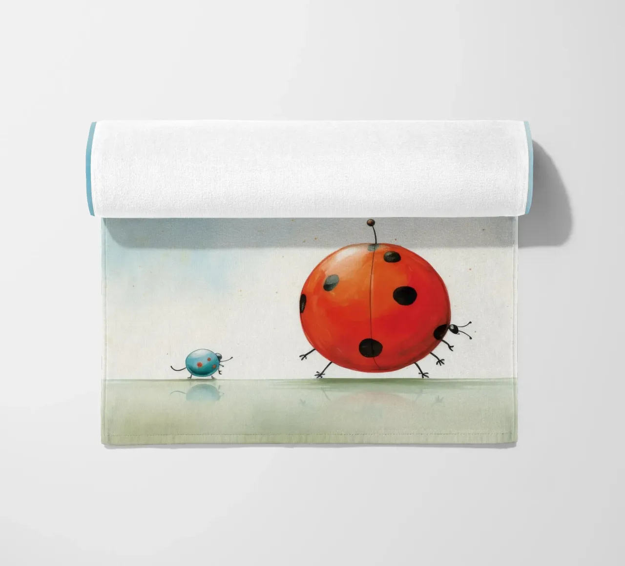 Minimal Ladybug telo mare da Minimal Animal Art