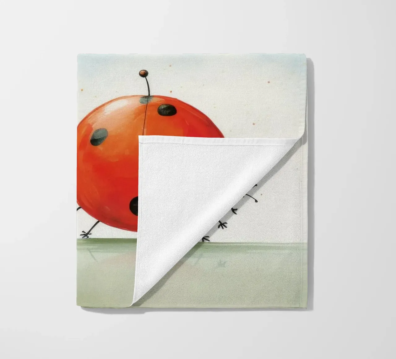 Minimal Ladybug telo mare da Minimal Animal Art