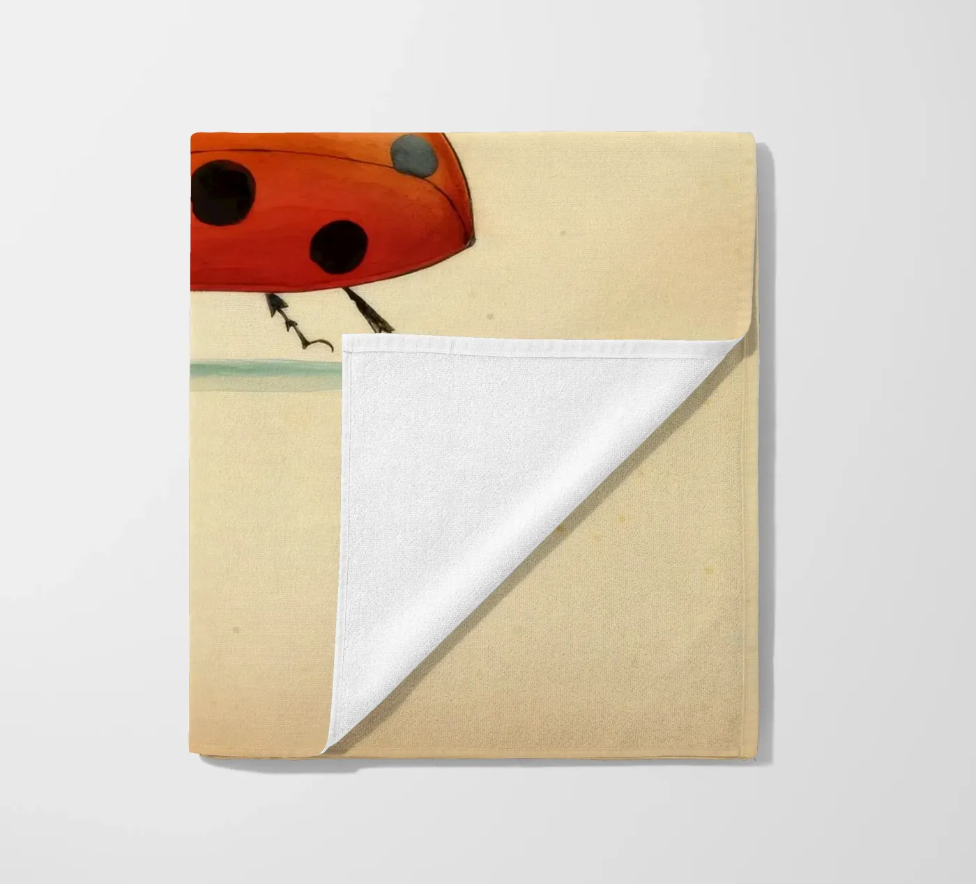Minimal Ladybug telo mare da Minimal Animal Art