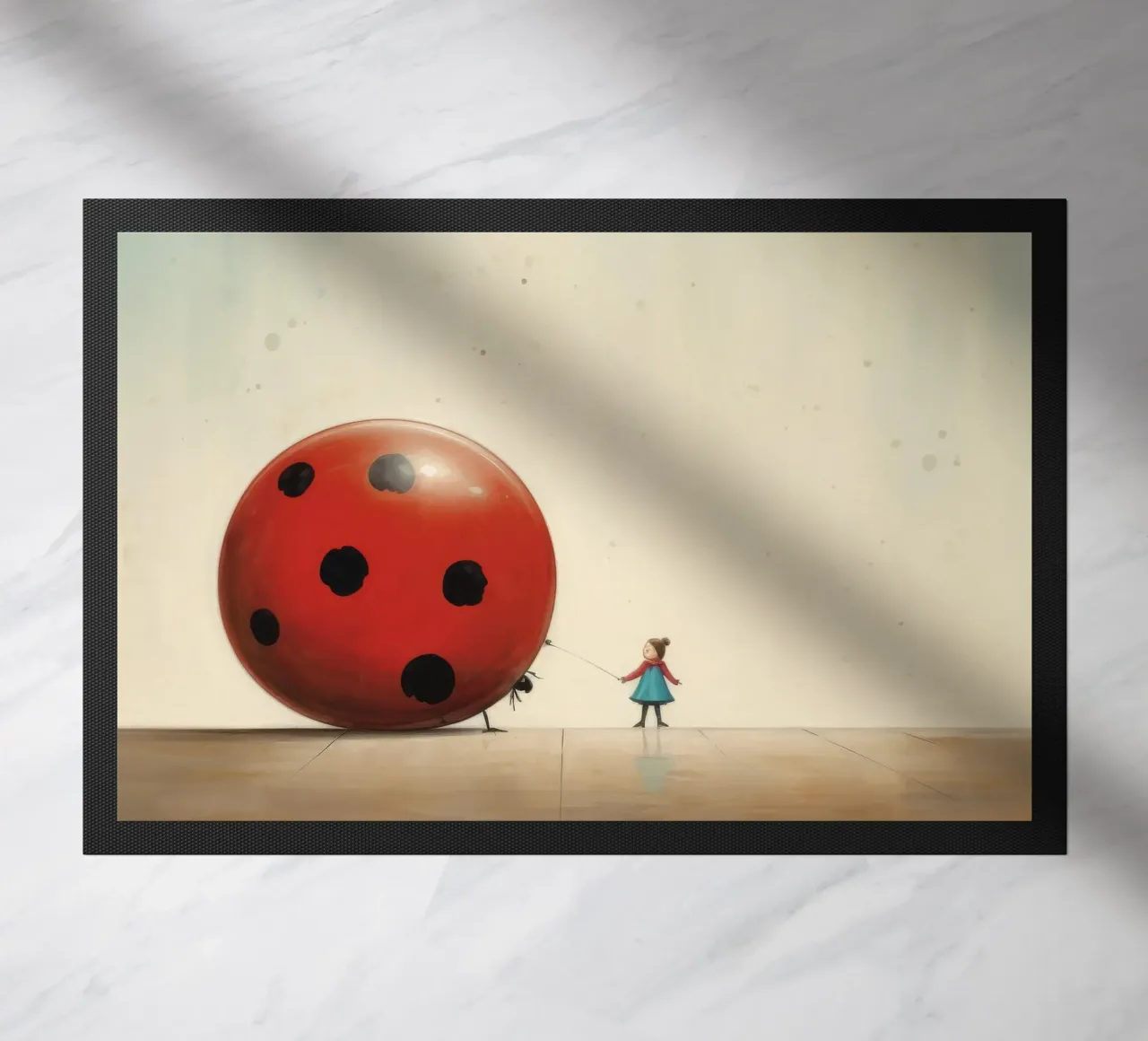 Minimal Ladybug zerbino da Minimal Animal Art