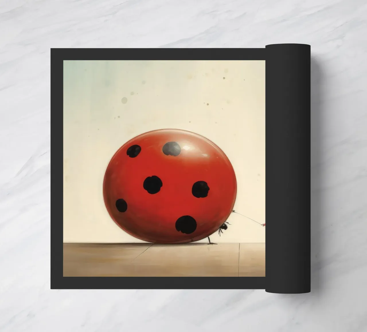 Minimal Ladybug zerbino da Minimal Animal Art