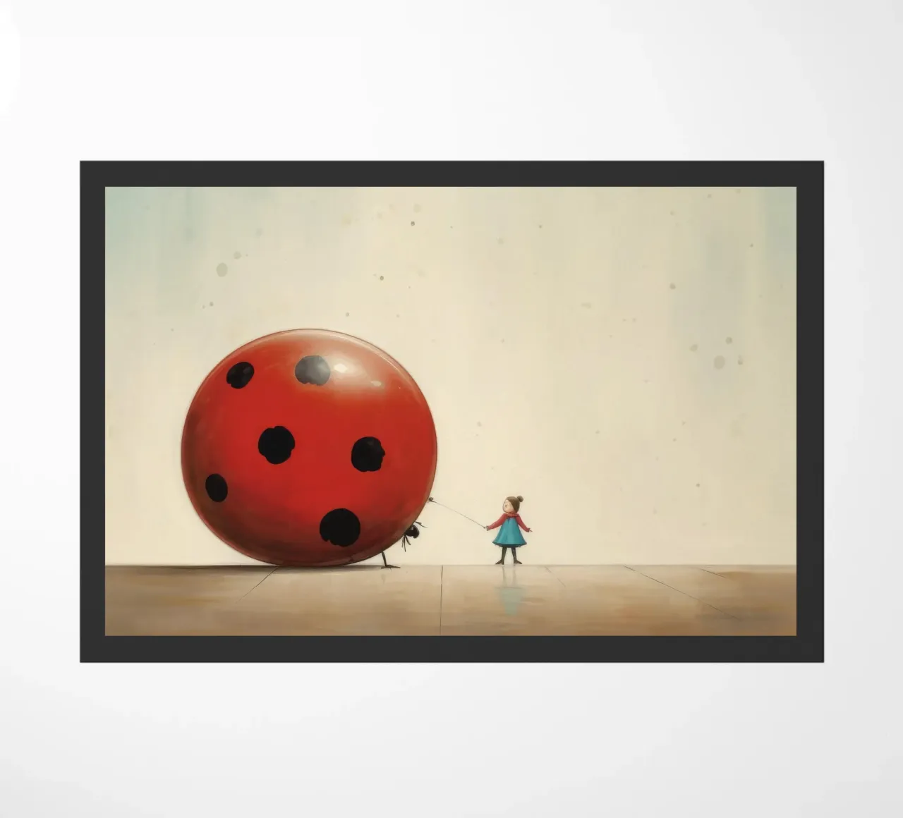Minimal Ladybug zerbino da Minimal Animal Art