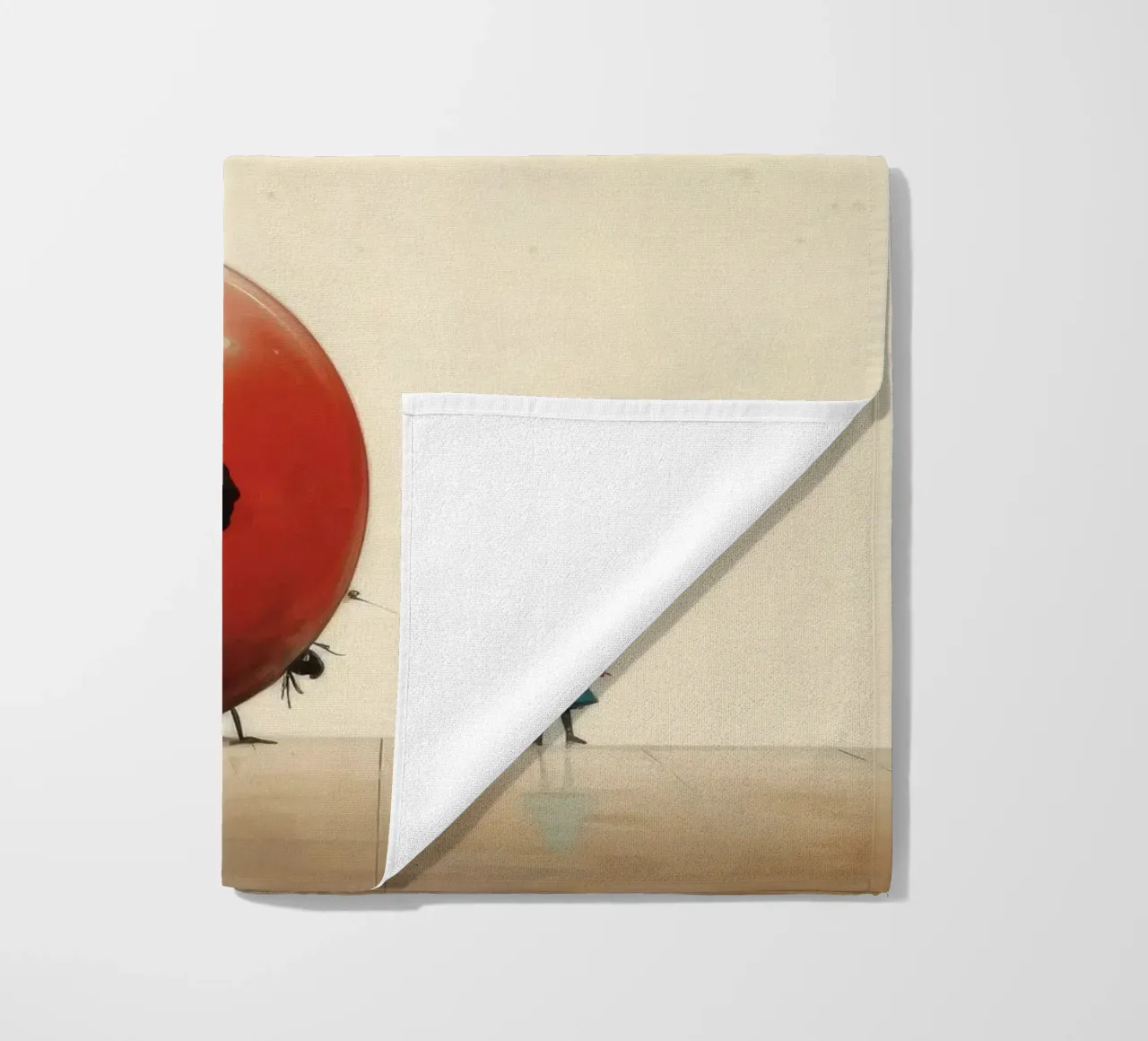 Minimal Ladybird telo mare da Minimal Animal Art