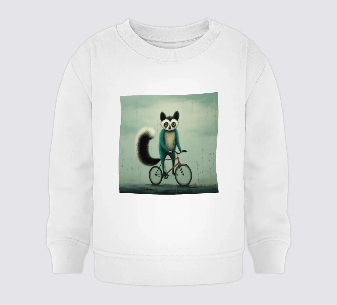 Lemure minimo 2 felpa neonato da Minimal Animal Art