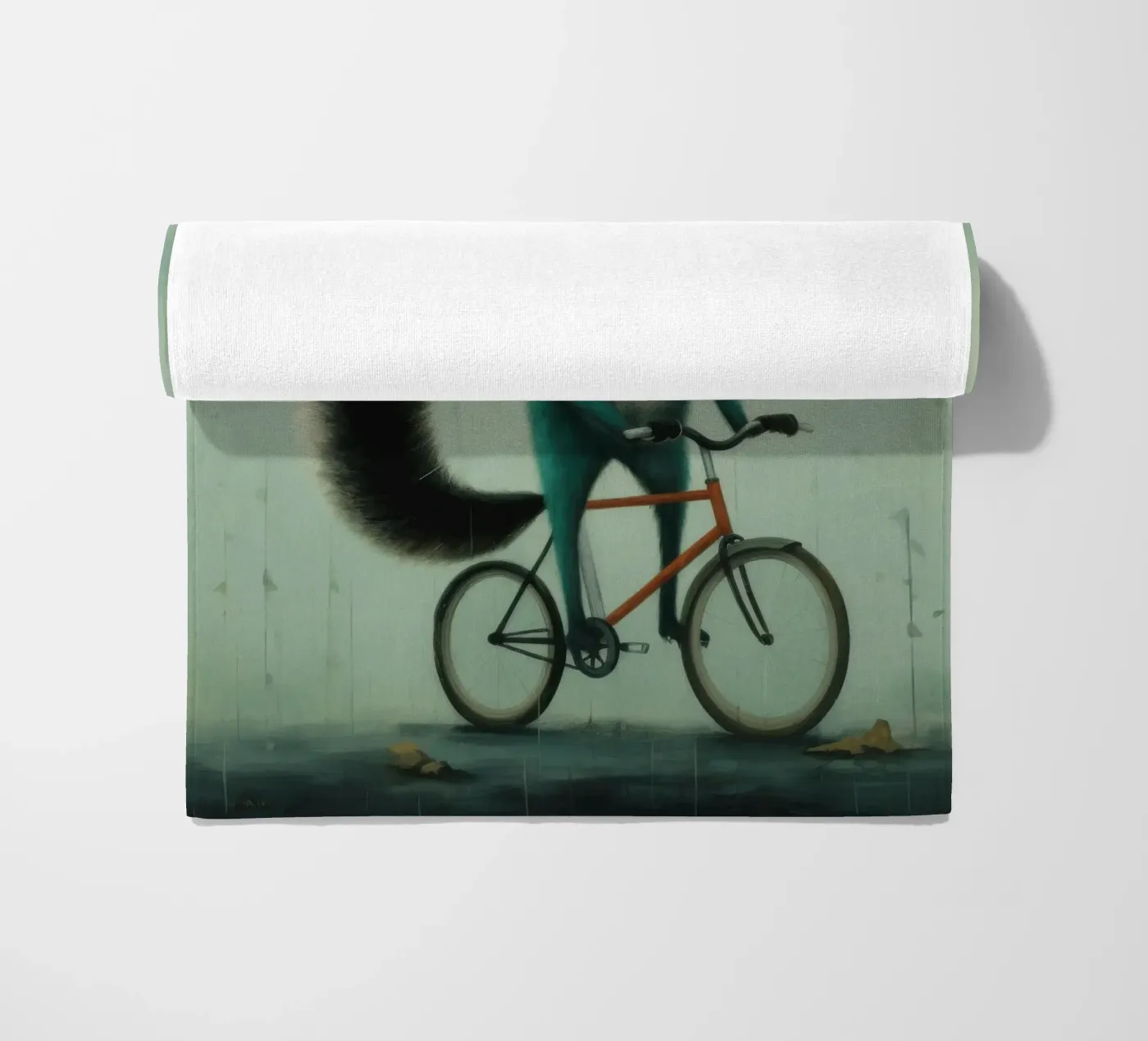 Minimal Lemur serviette de plage de Minimal Animal Art