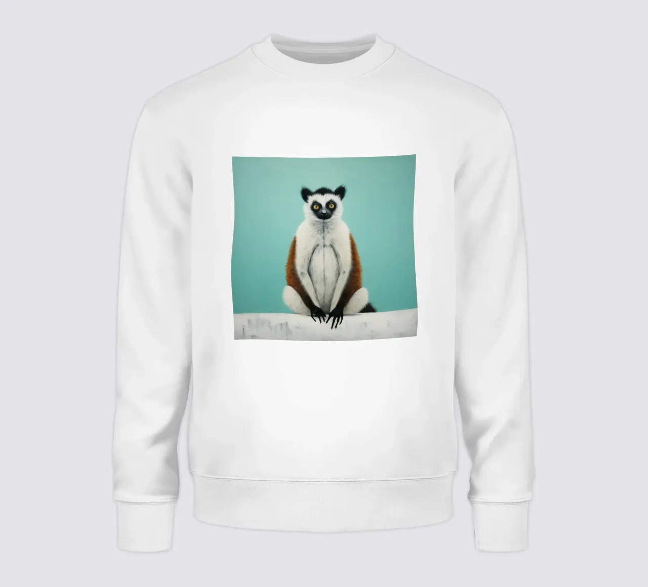 Lemure minimo 3 felpa da Minimal Animal Art