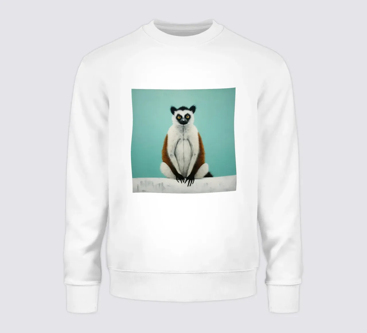 Lemure minimo 3 felpa da Minimal Animal Art