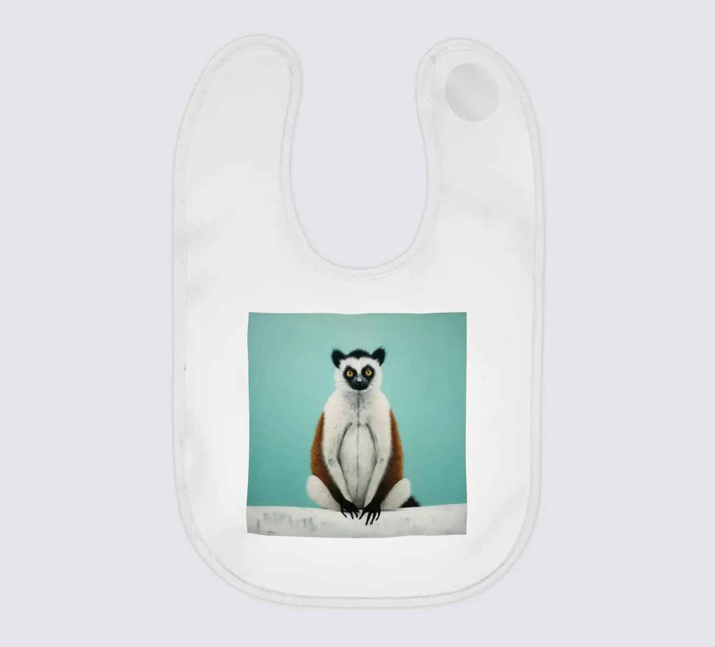 Minimo Lemur bavaglino da Minimal Animal Art