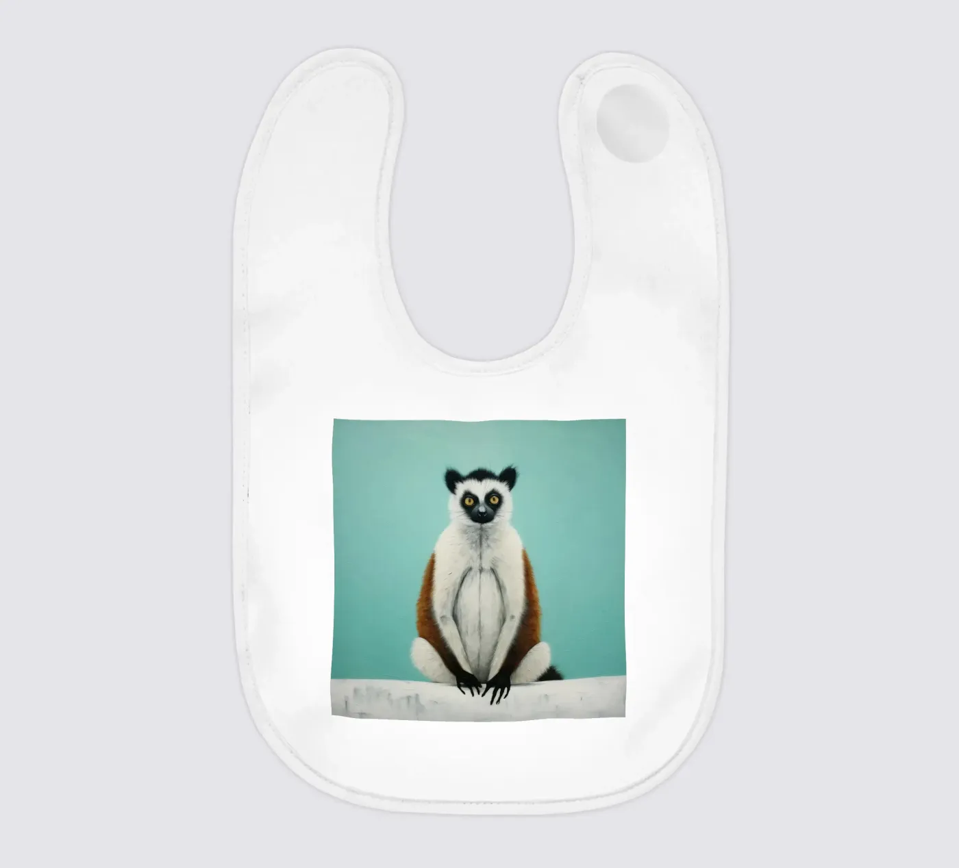 Minimo Lemur bavaglino da Minimal Animal Art