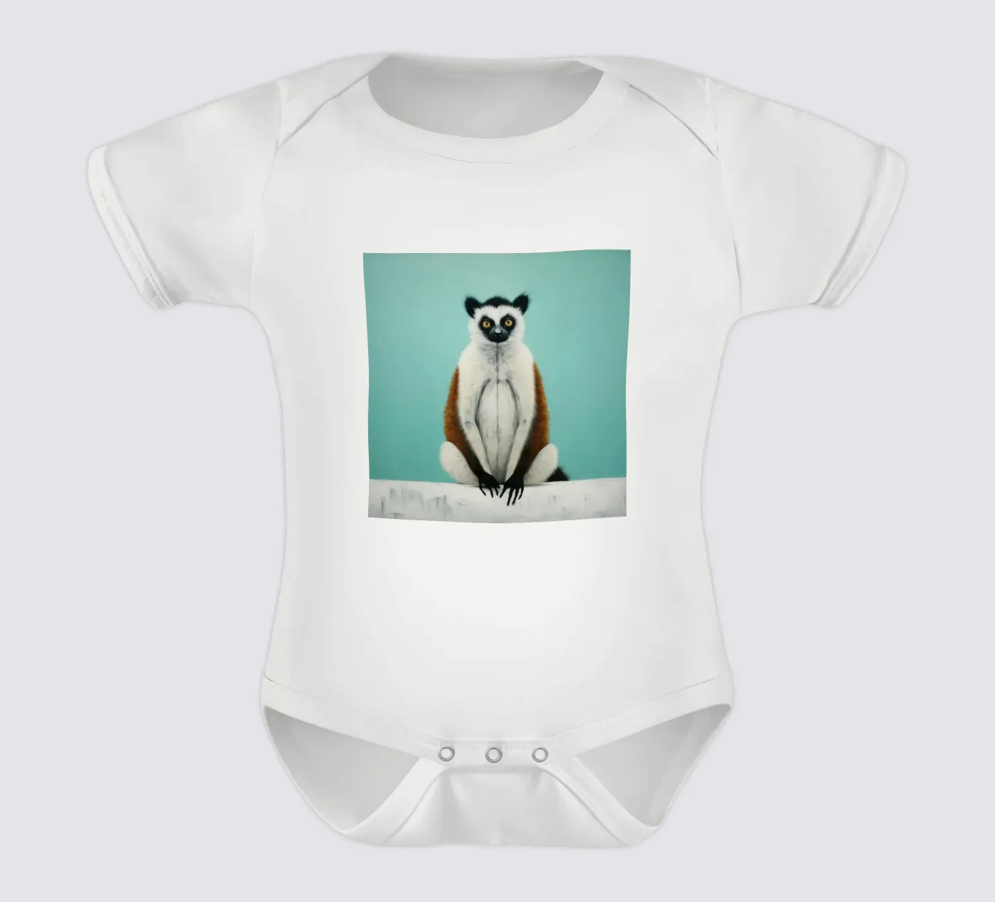 Minimal Lemur body bébé de Minimal Animal Art