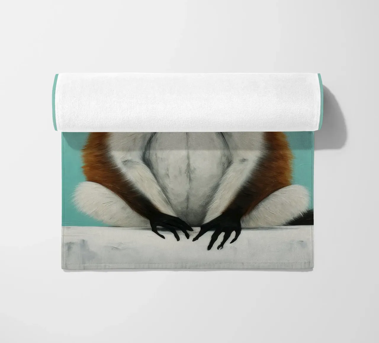 Lemure minimo 3 telo mare da Minimal Animal Art