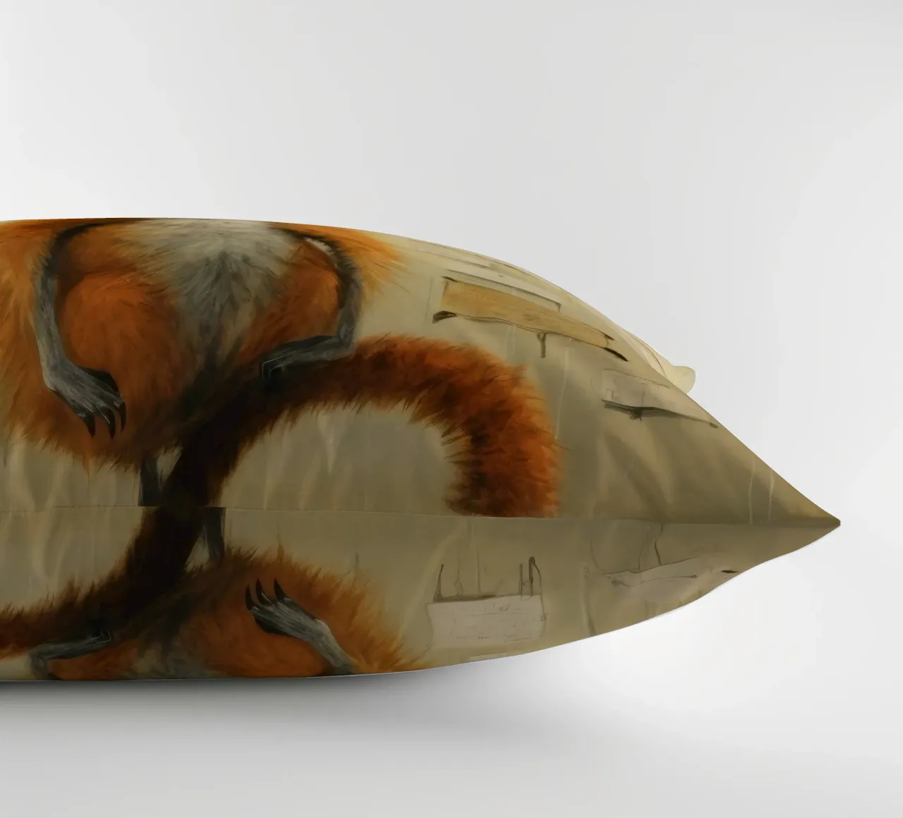 Lemure minimo 4 cuscino da Minimal Animal Art