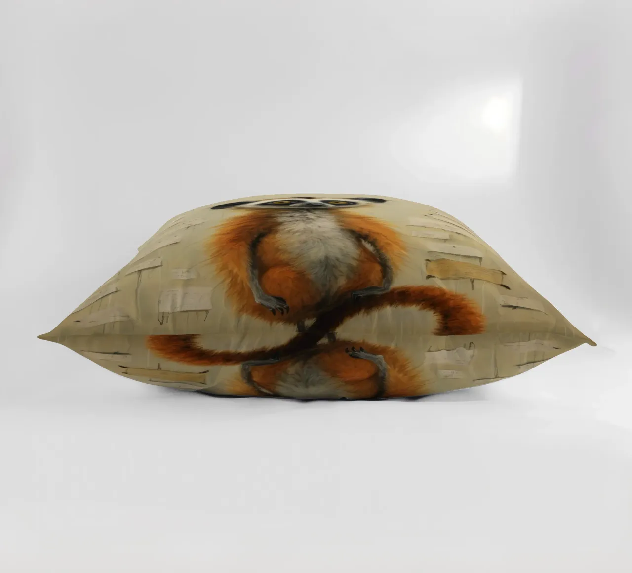 Lemure minimo 4 cuscino da Minimal Animal Art