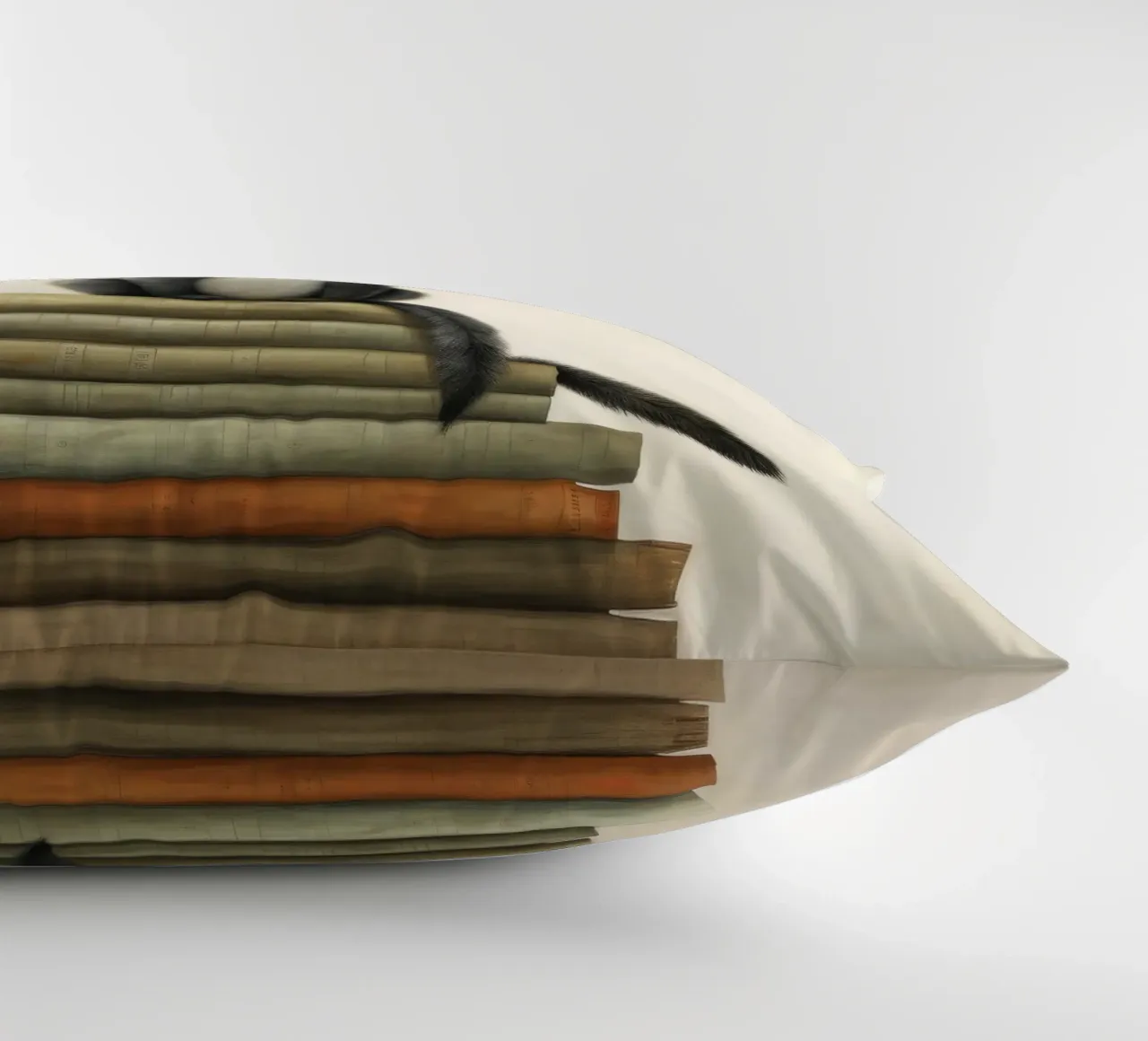 Lemure minimo 1 cuscino da Minimal Animal Art