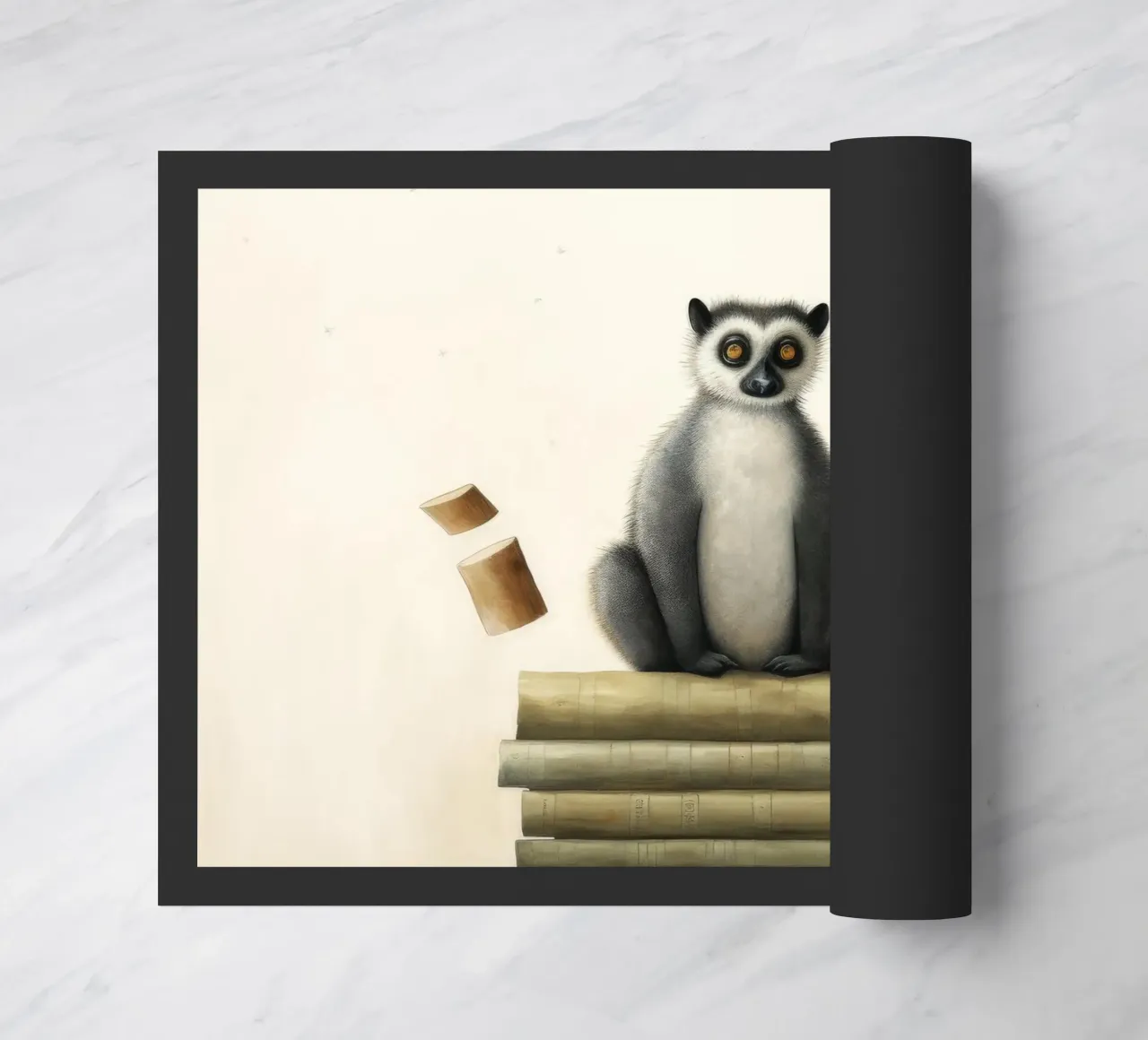 Lemure minimo 1 zerbino da Minimal Animal Art