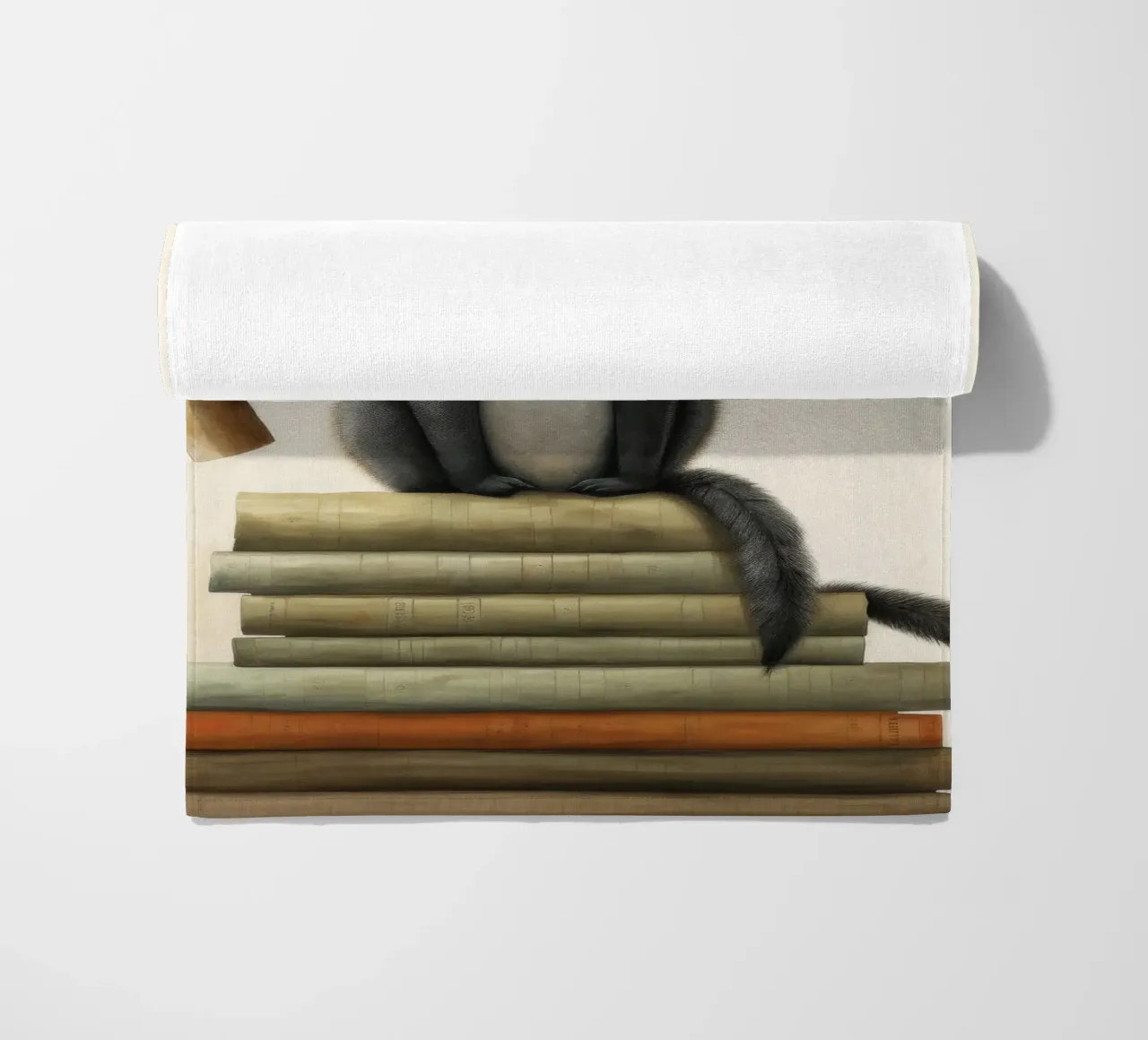 Lemure minimo 1 telo mare da Minimal Animal Art