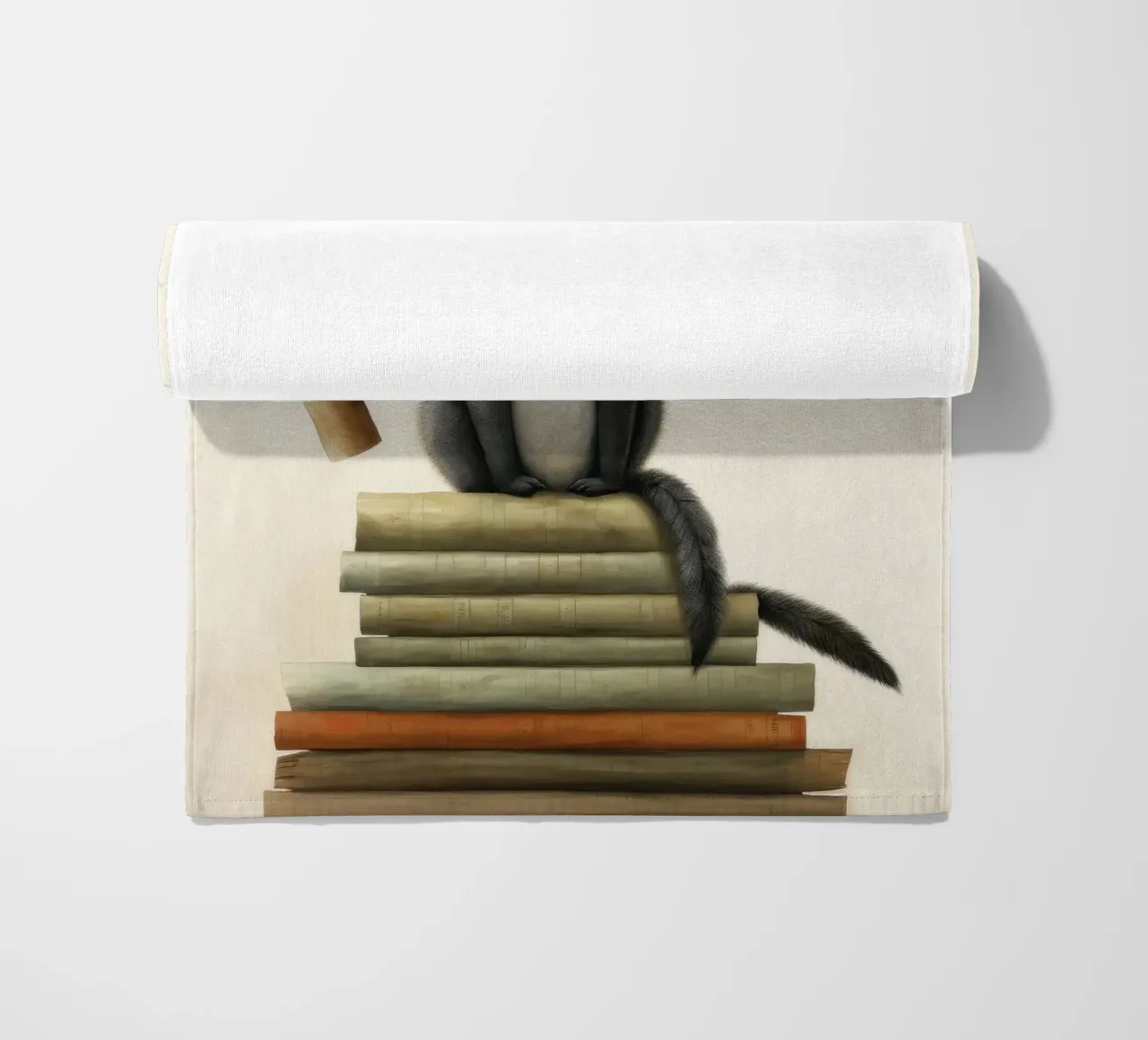 Lemure minimo 1 telo mare da Minimal Animal Art