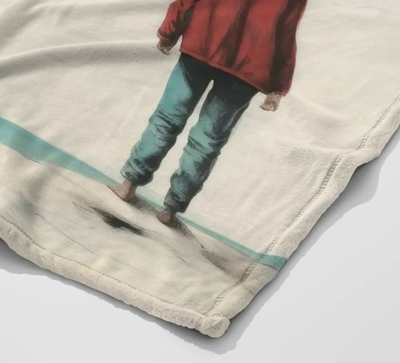 Minimal Leopard 3 coperta in pile da Minimal Animal Art