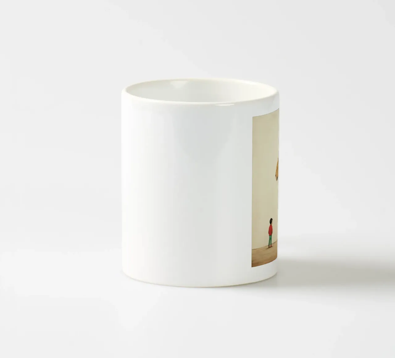 Minimal Leopard 4 tazza in ceramica da Minimal Animal Art