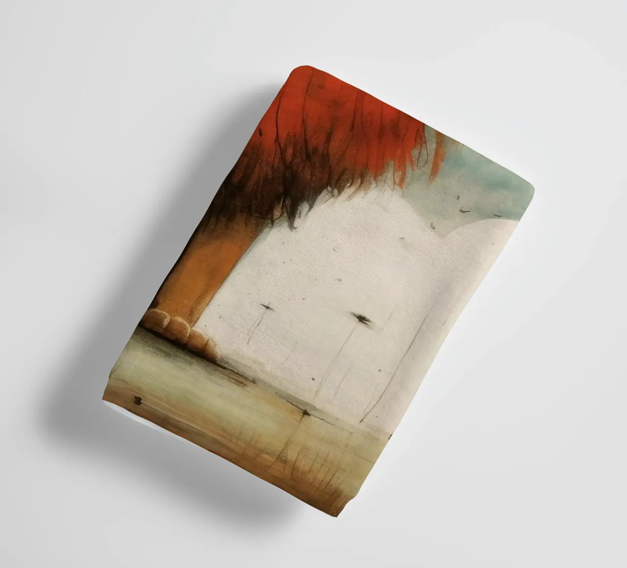 Leone minimo 1 asciugamano da bagno da Minimal Animal Art