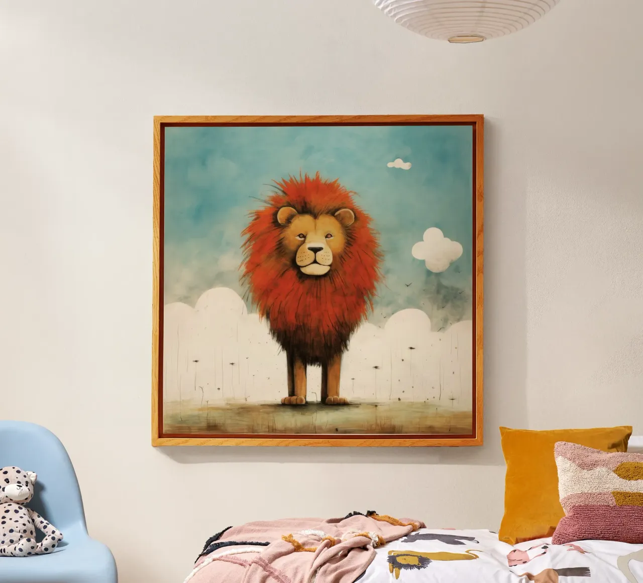 Minimo Leone plexiglass da Minimal Animal Art