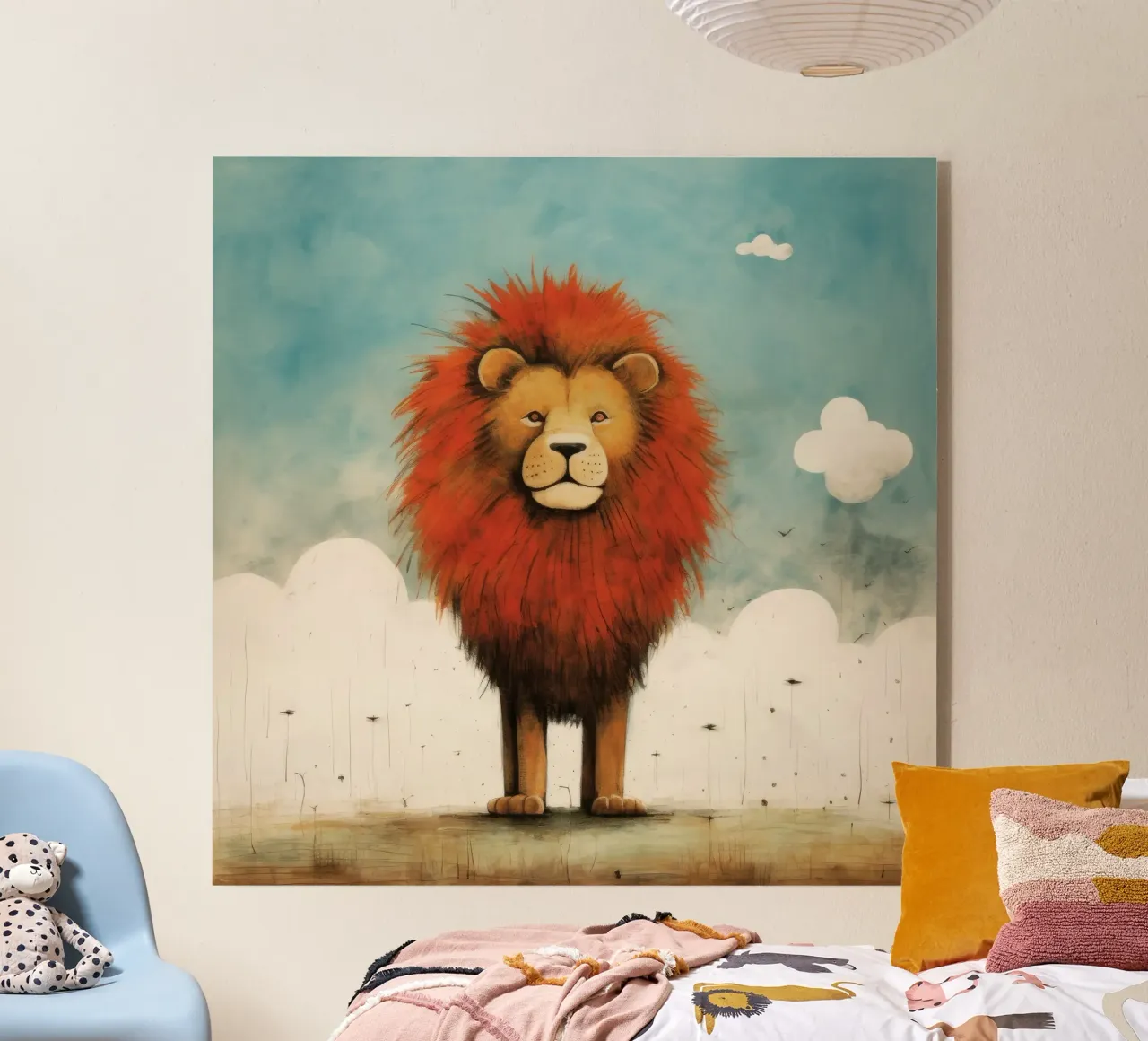 Minimo Leone plexiglass da Minimal Animal Art