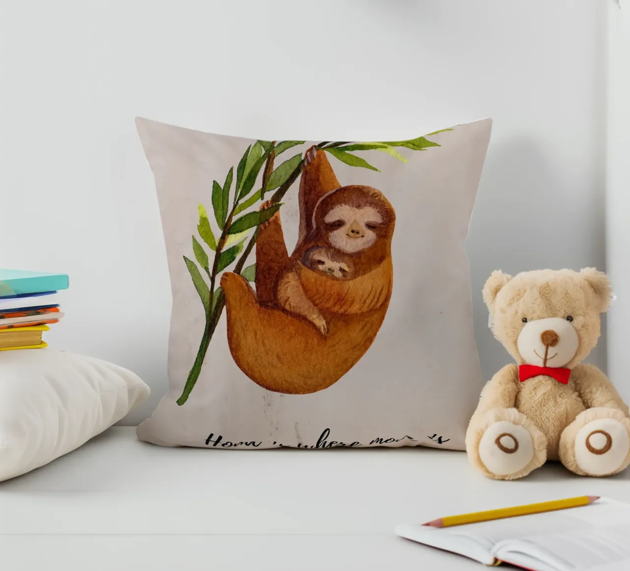 Bradipo cuscino da ArtDesign by KBK
