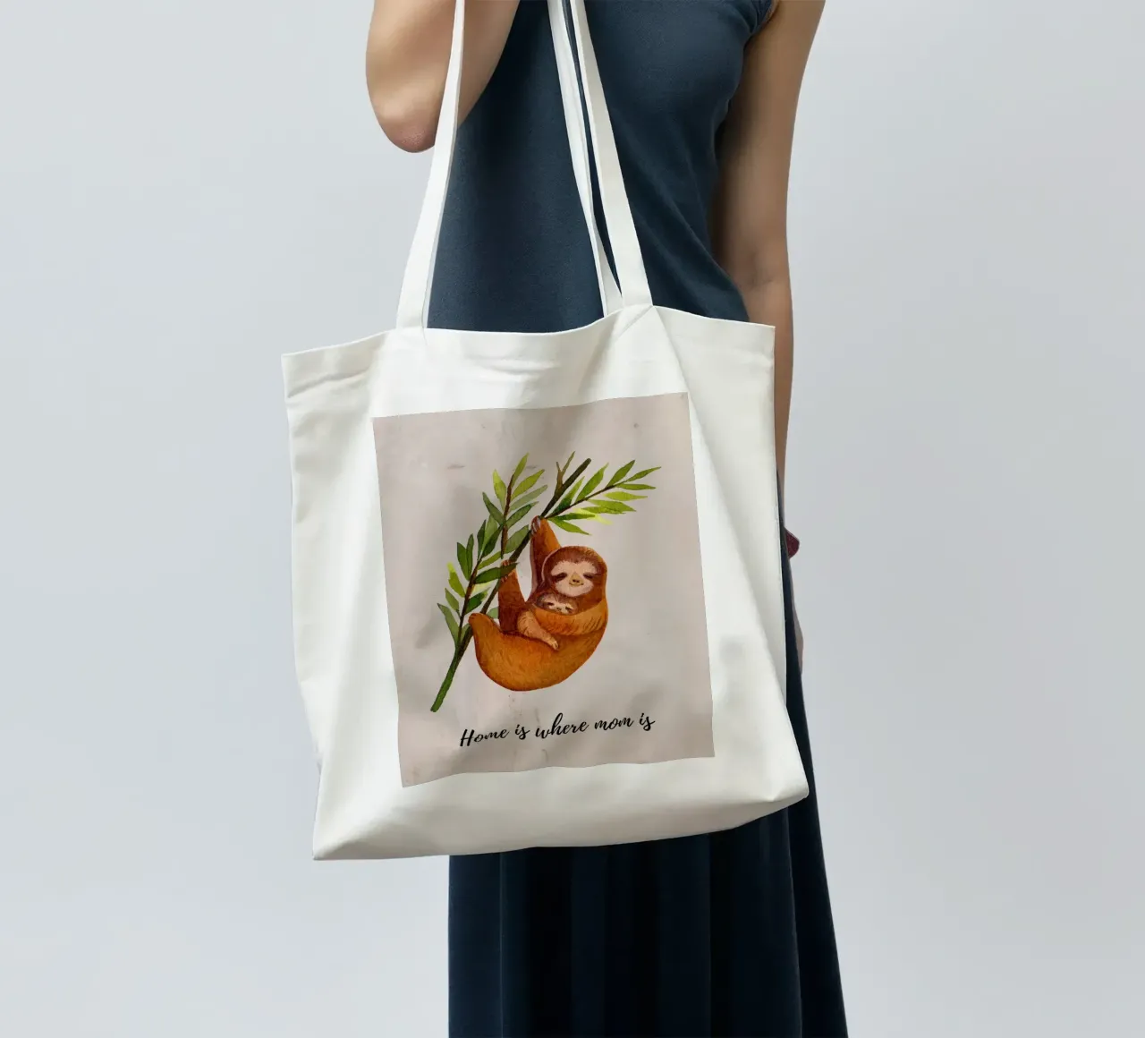 Sloth tote bag by ArtDesign by KBK