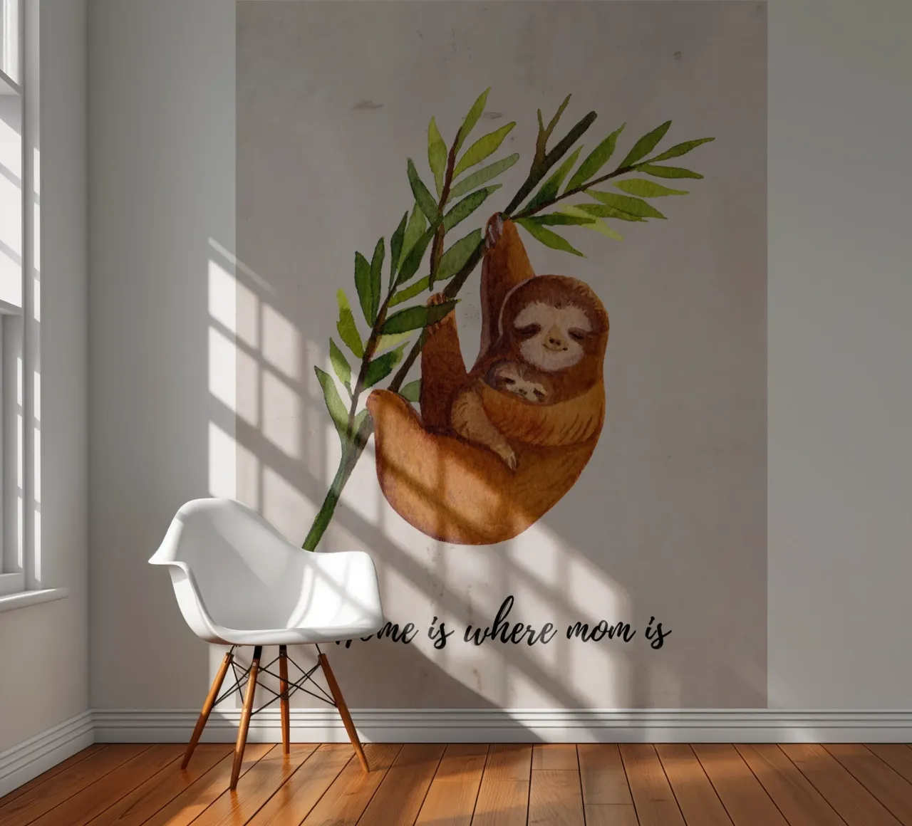 Sloth photo wallpaper by ArtDesign by KBK