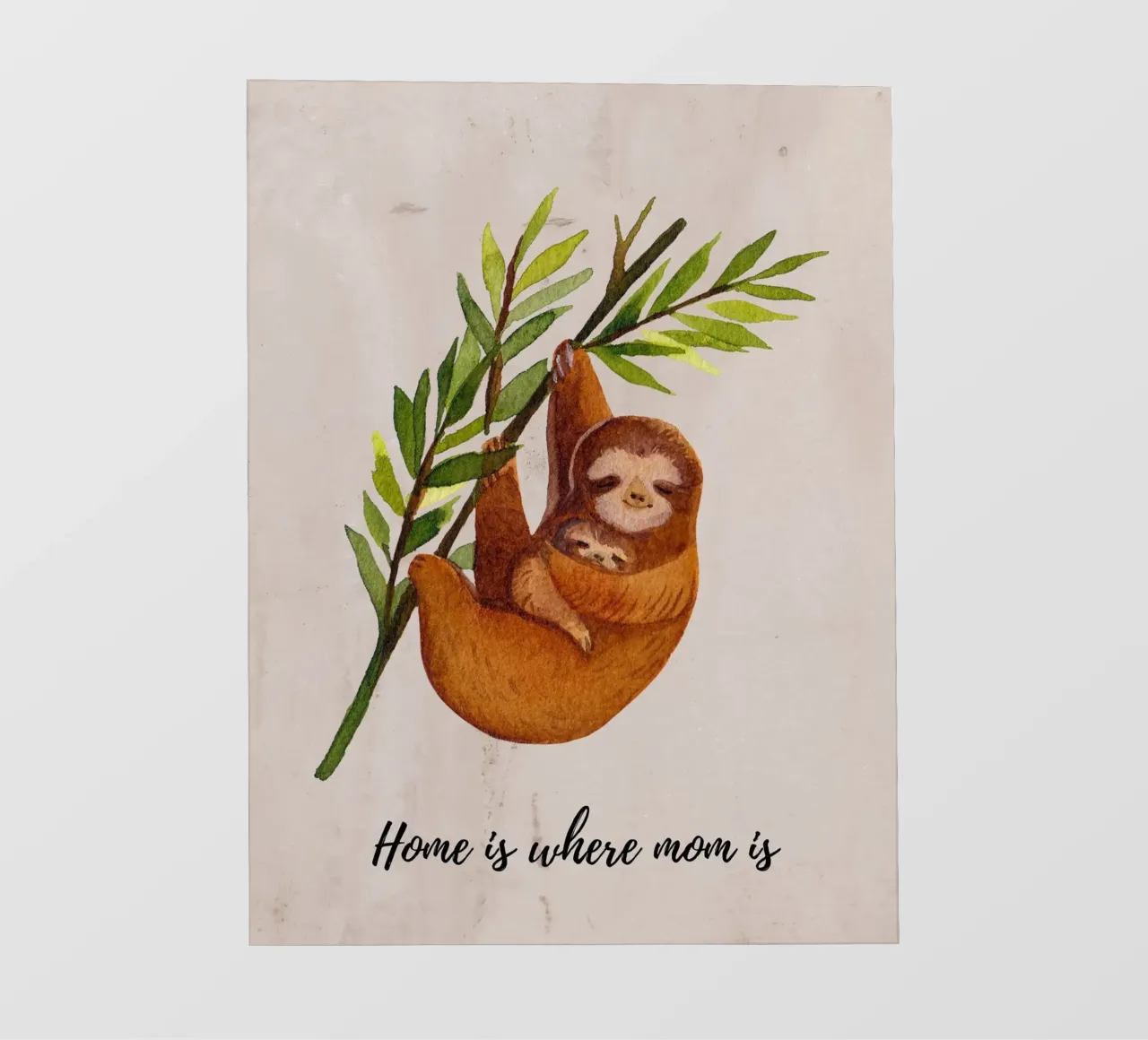 Sloth photo wallpaper by ArtDesign by KBK