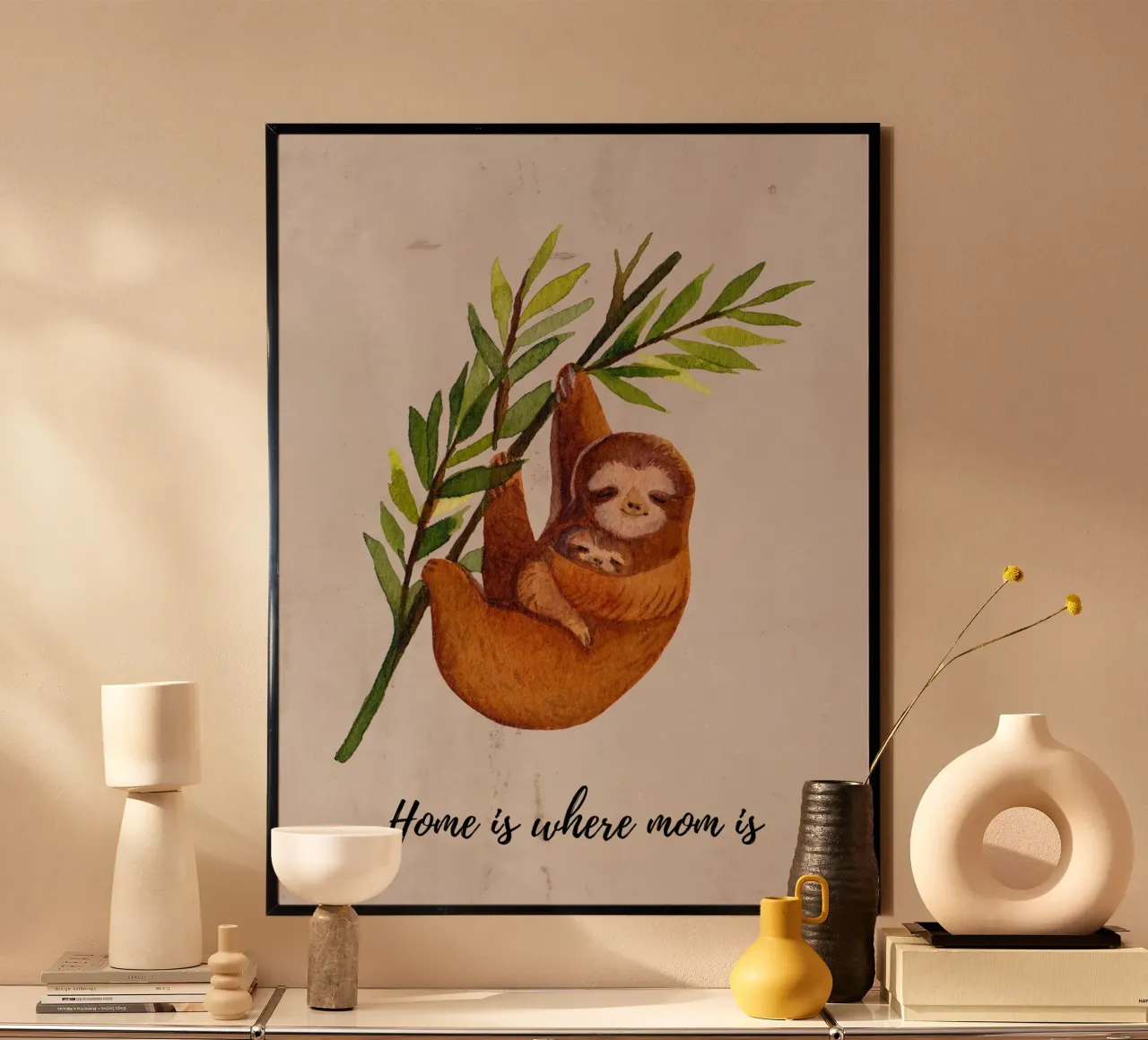 Sloth poster by ArtDesign by KBK