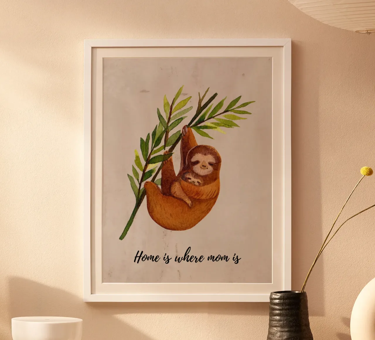 Sloth poster by ArtDesign by KBK