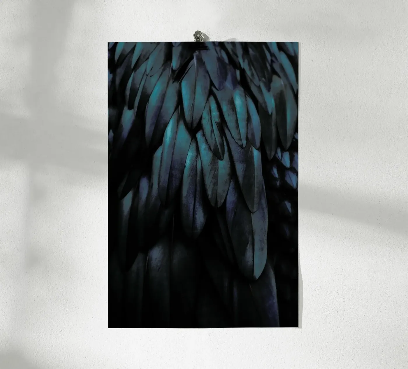 Dark Feathers poster by Monika Strigel