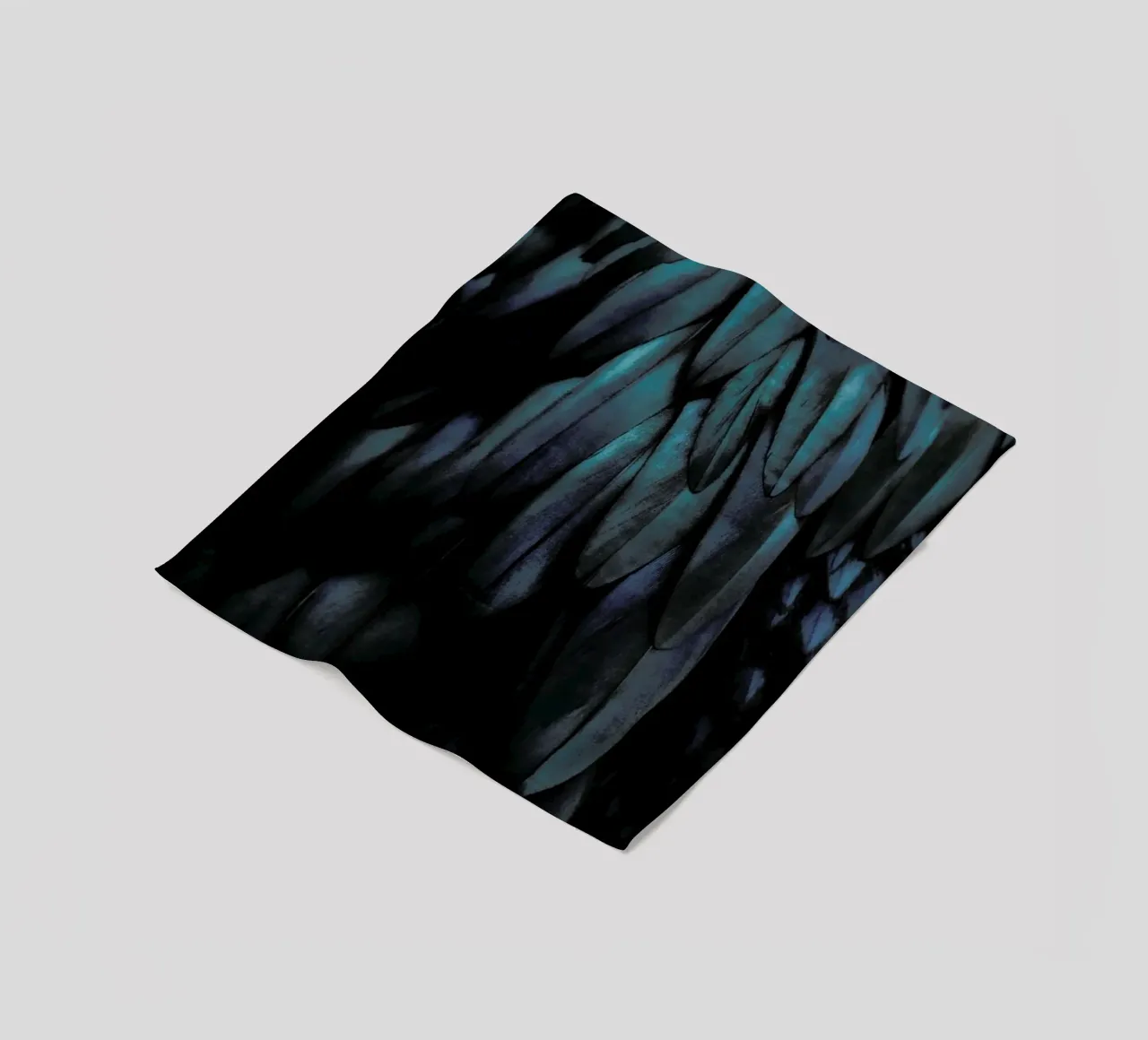 Dark Feathers coperta in pile da Monika Strigel