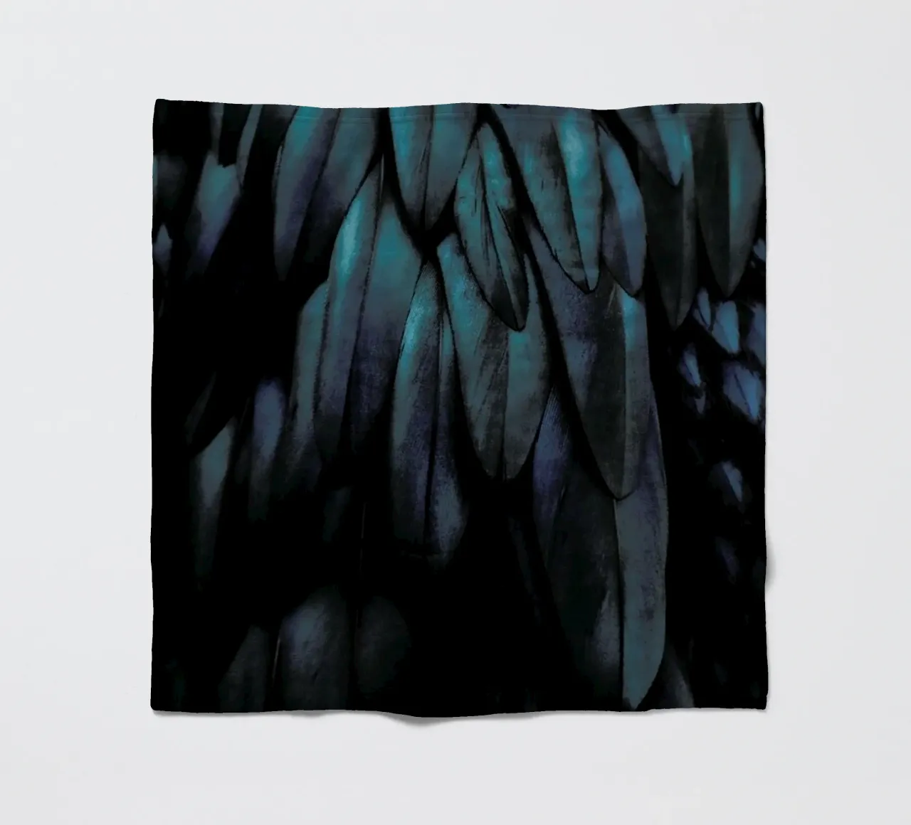 Dark Feathers coperta in pile da Monika Strigel