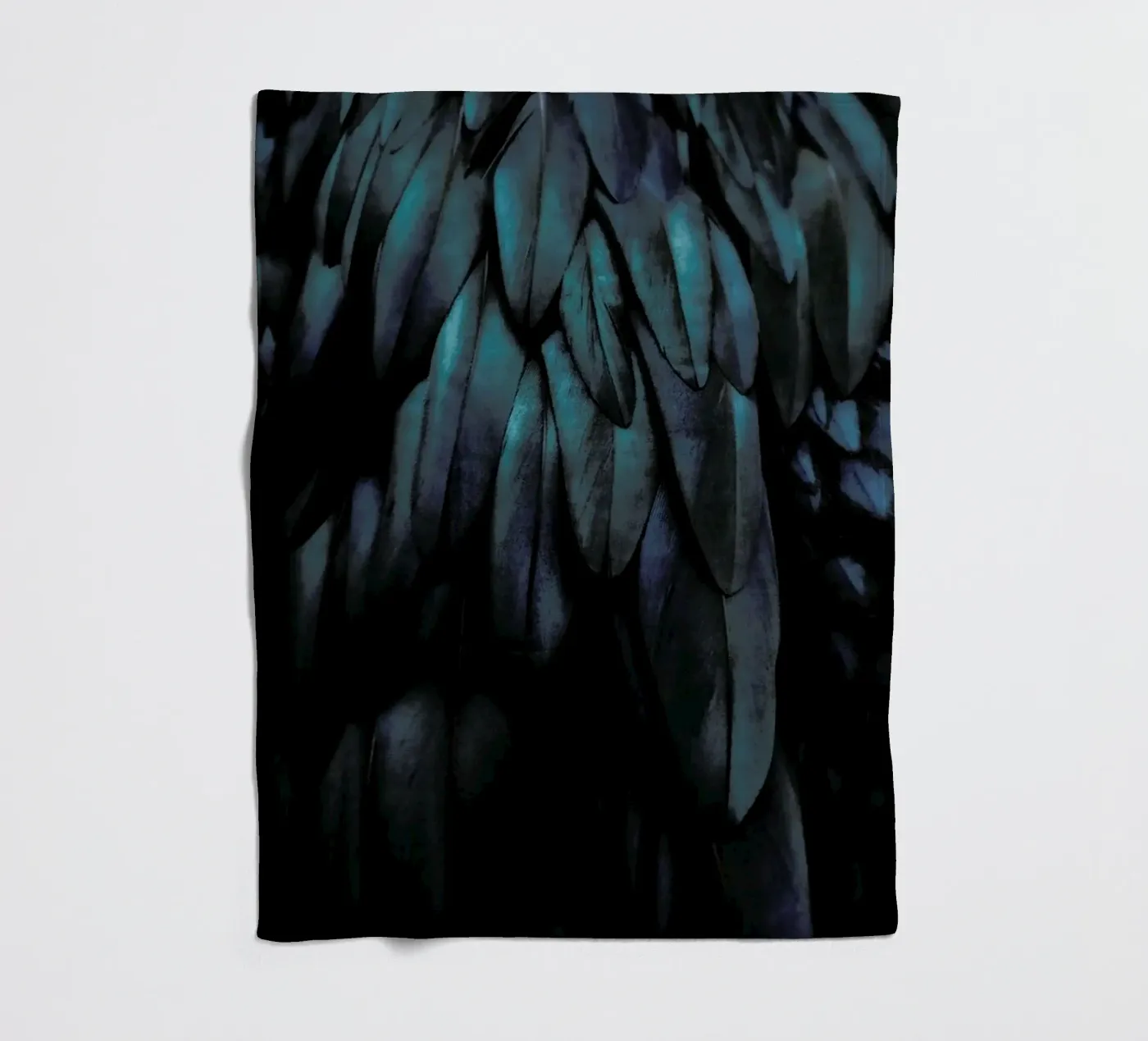 Dark Feathers fleecedeken van Monika Strigel