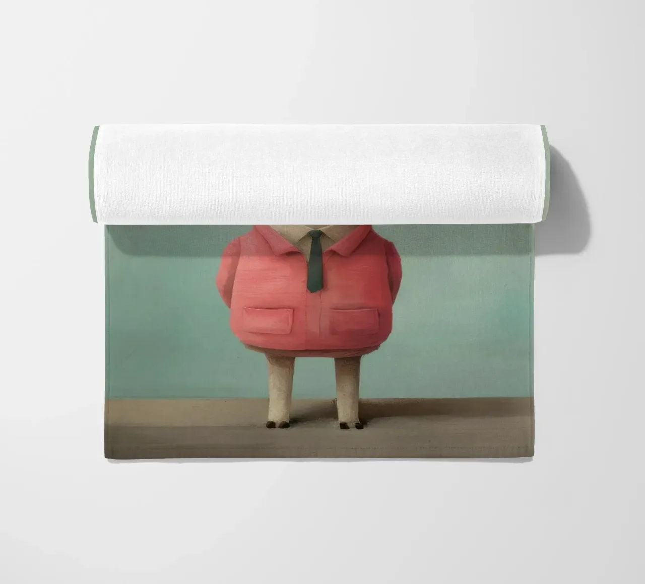 Minimal Llama telo mare da Minimal Animal Art