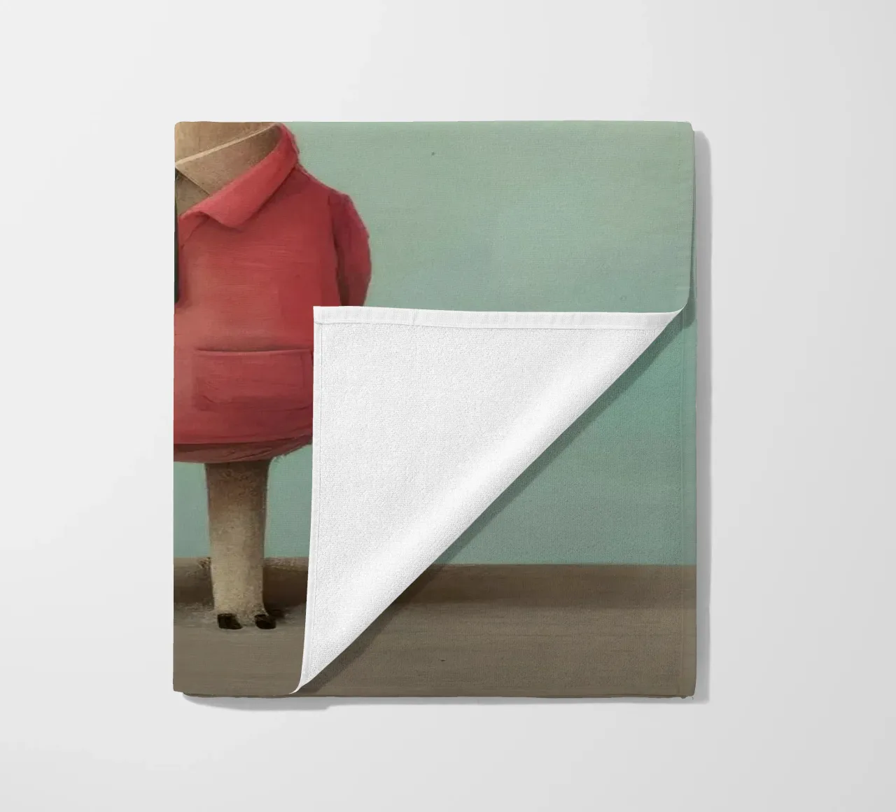 Minimal Llama telo mare da Minimal Animal Art