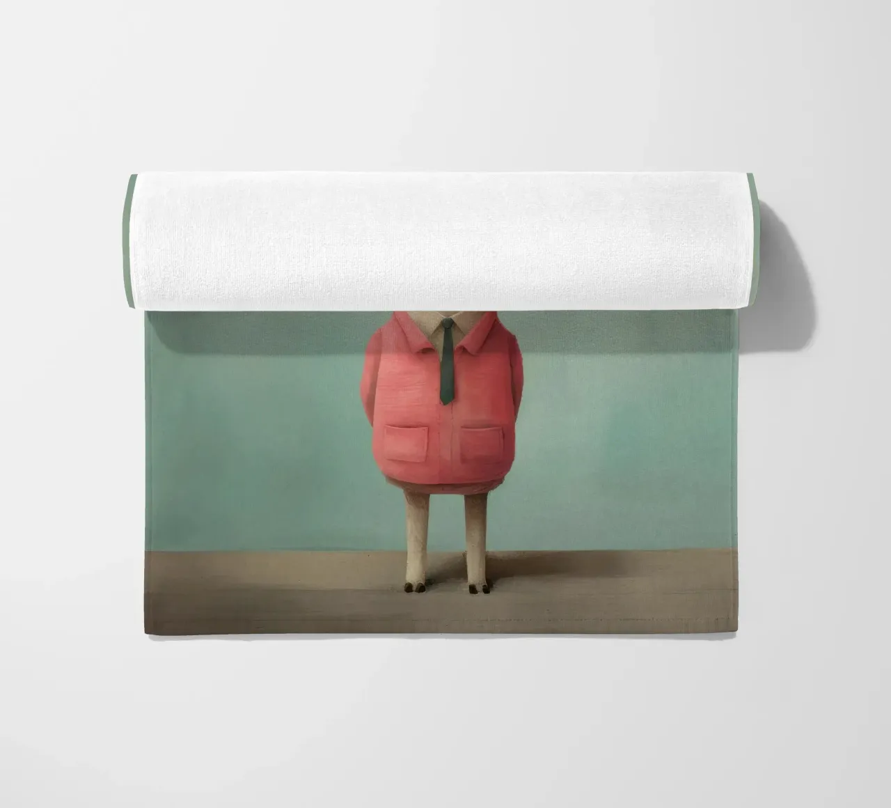 Minimal Llama telo mare da Minimal Animal Art