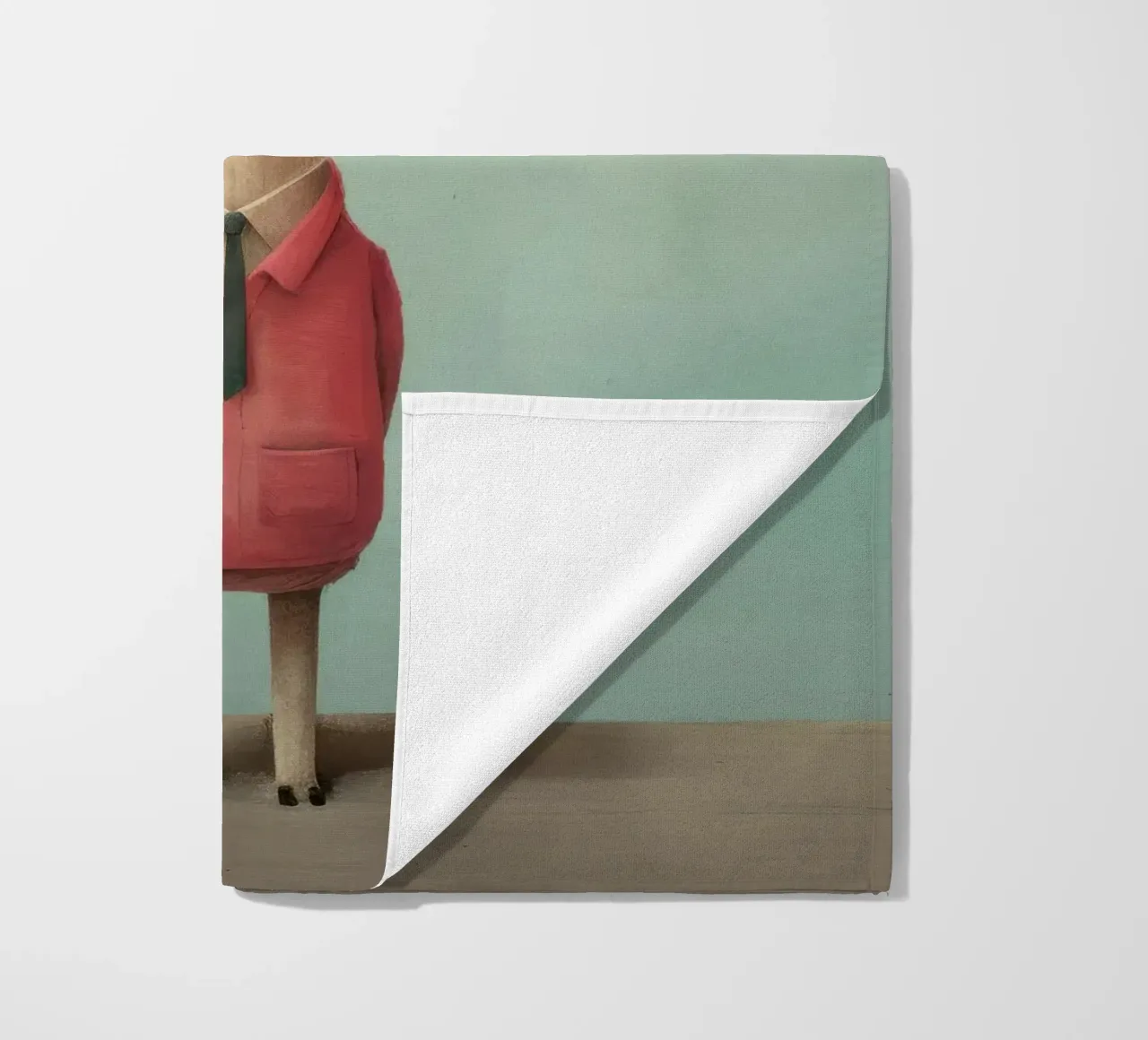 Minimal Llama telo mare da Minimal Animal Art