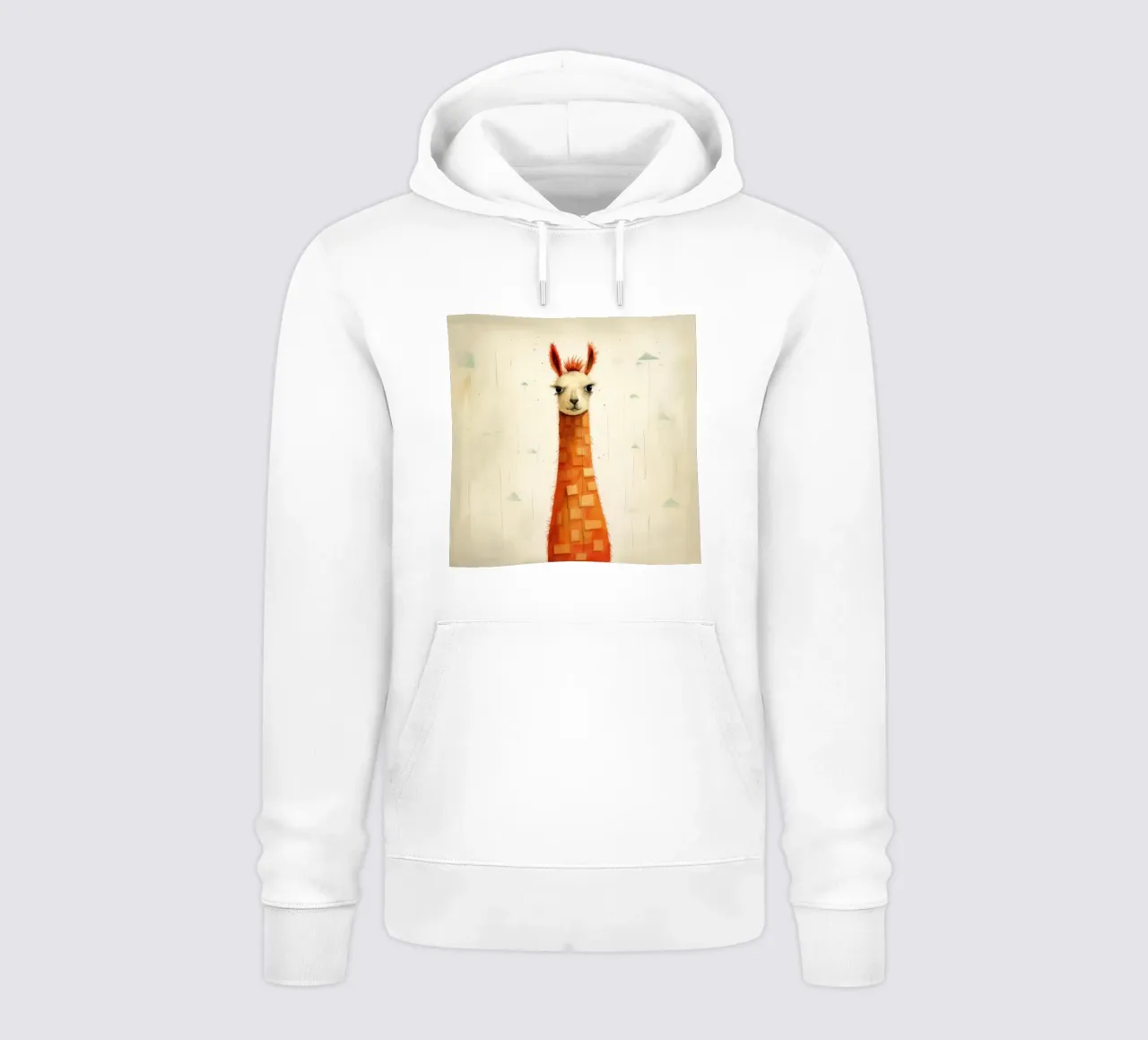 Fiamma minima 3 felpa con cappuccio da Minimal Animal Art