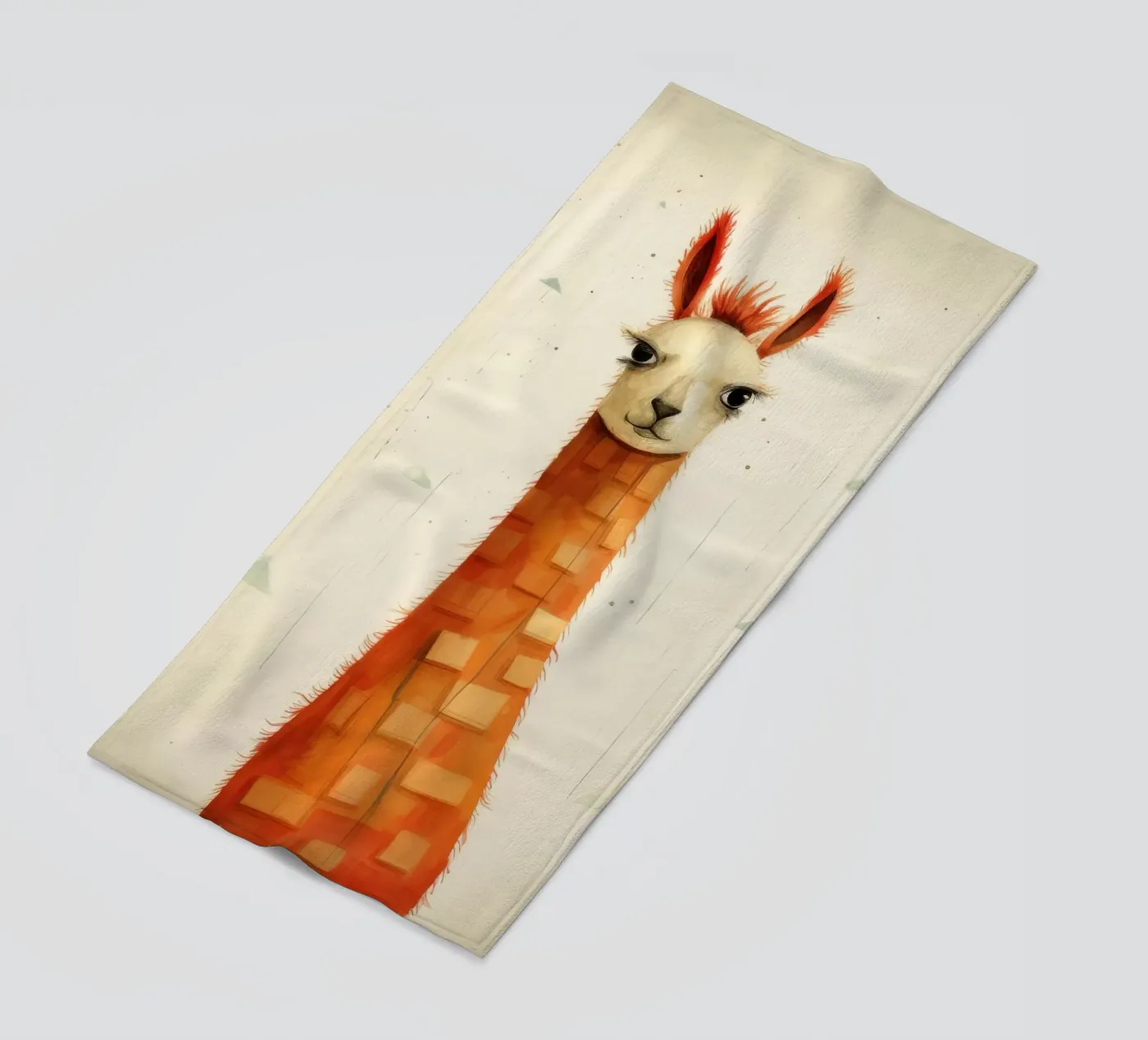 Minimal Llama telo mare da Minimal Animal Art