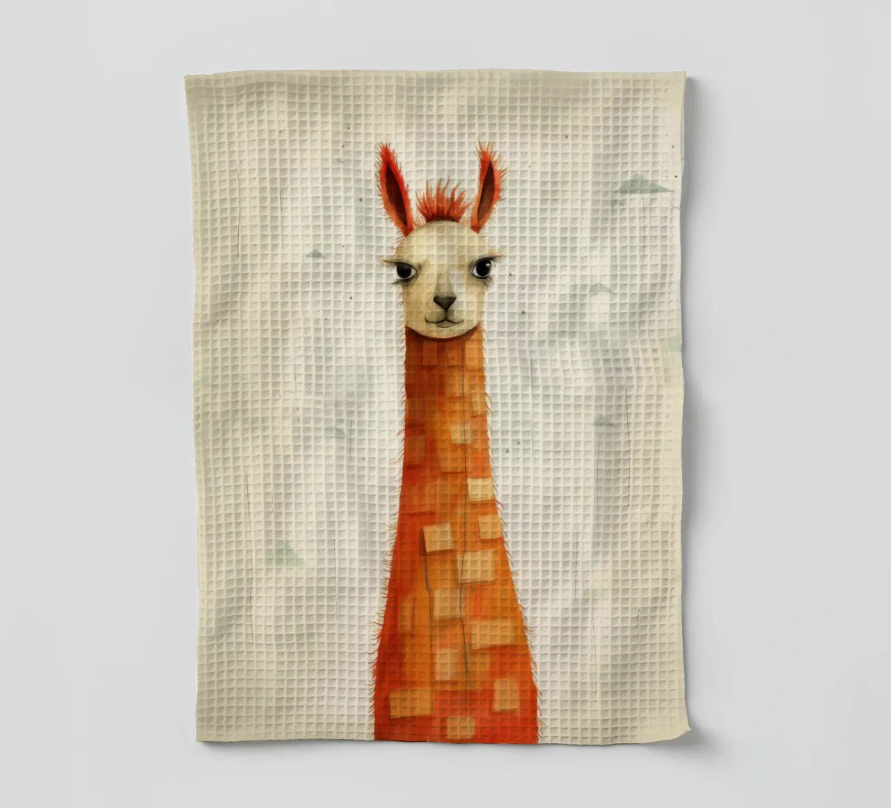 Fiamma minima 3 canovaccio da cucina da Minimal Animal Art