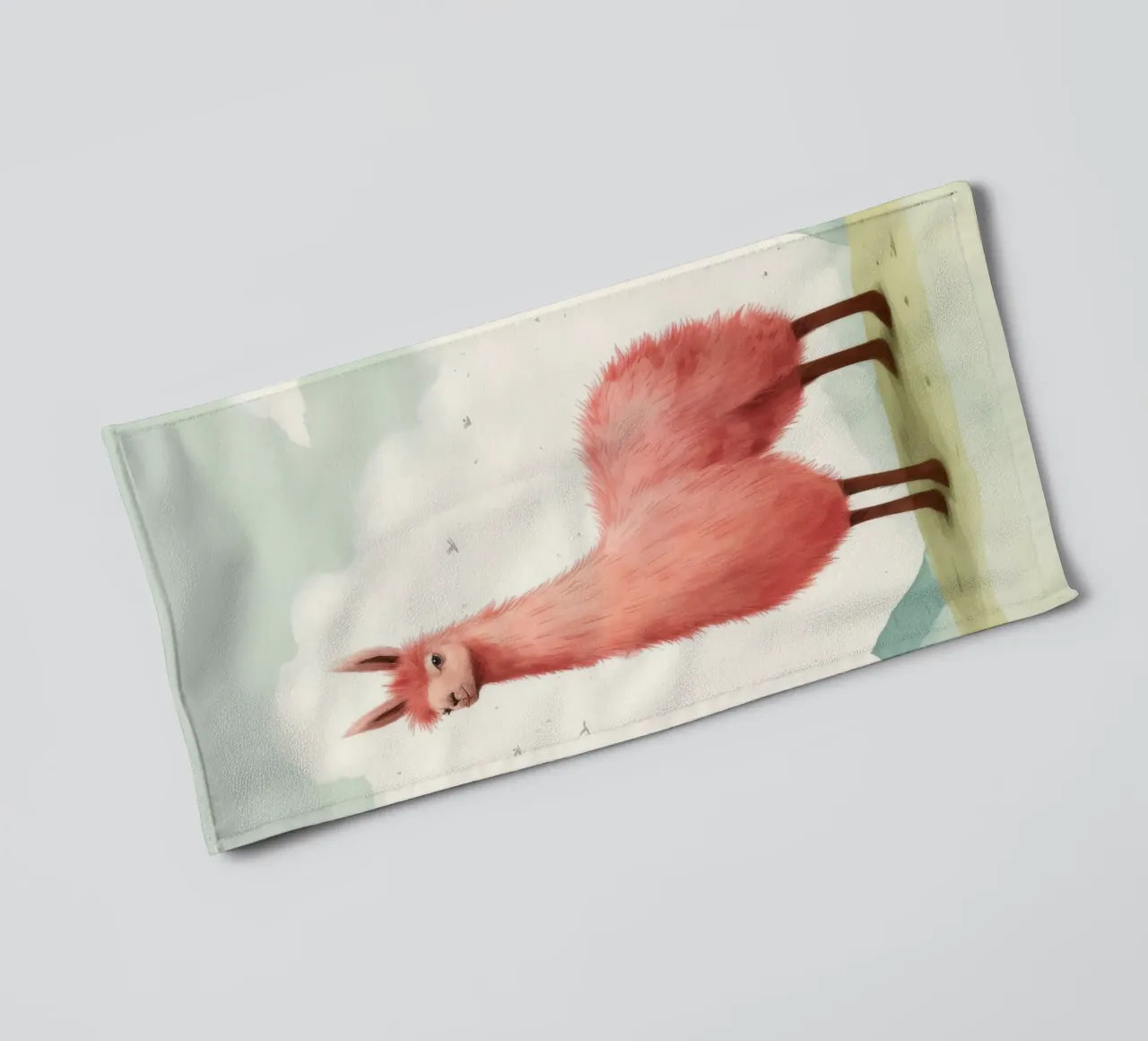Fiamma minima 4 asciugamano da bagno da Minimal Animal Art