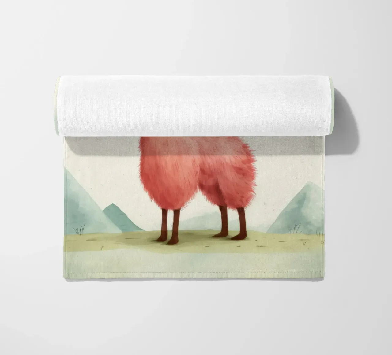 Fiamma minima 4 telo mare da Minimal Animal Art