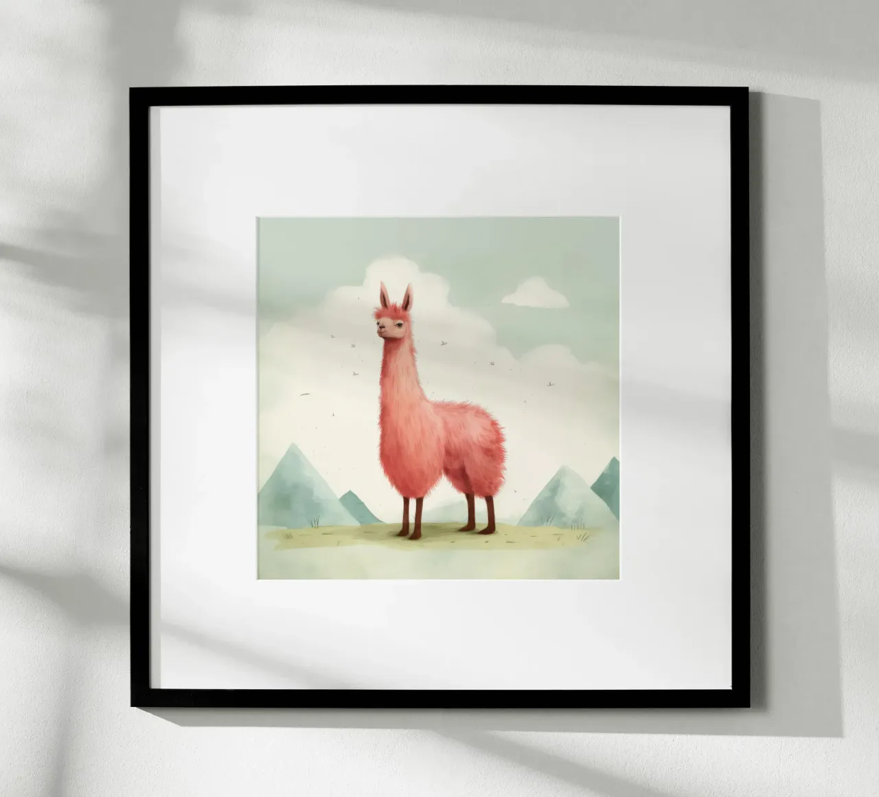 Fiamma minima 4 poster da Minimal Animal Art