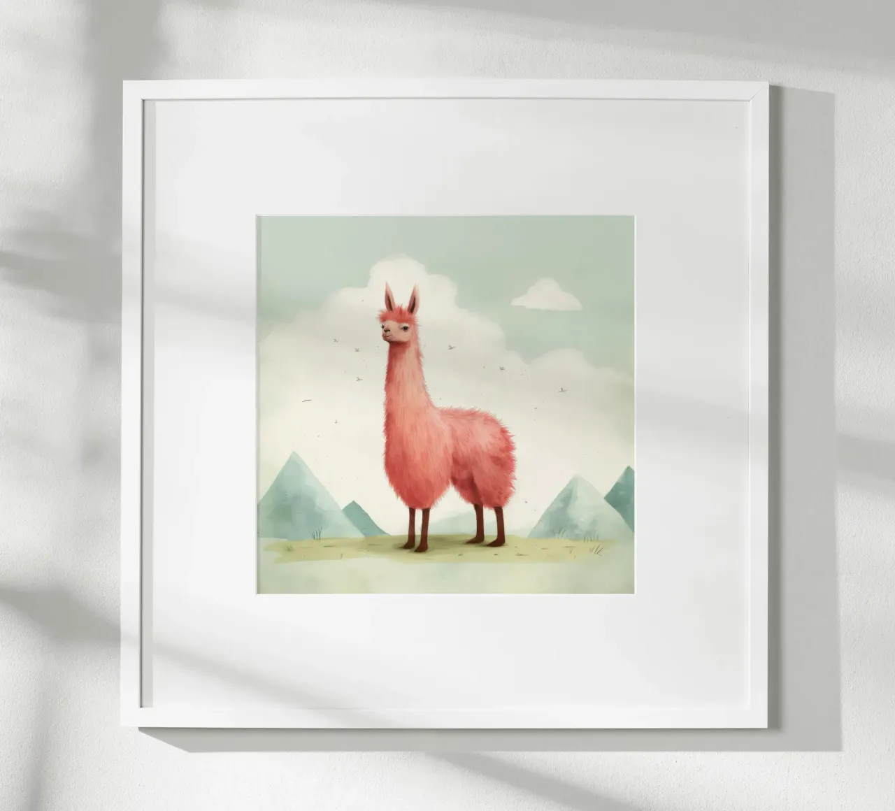 Fiamma minima 4 poster da Minimal Animal Art